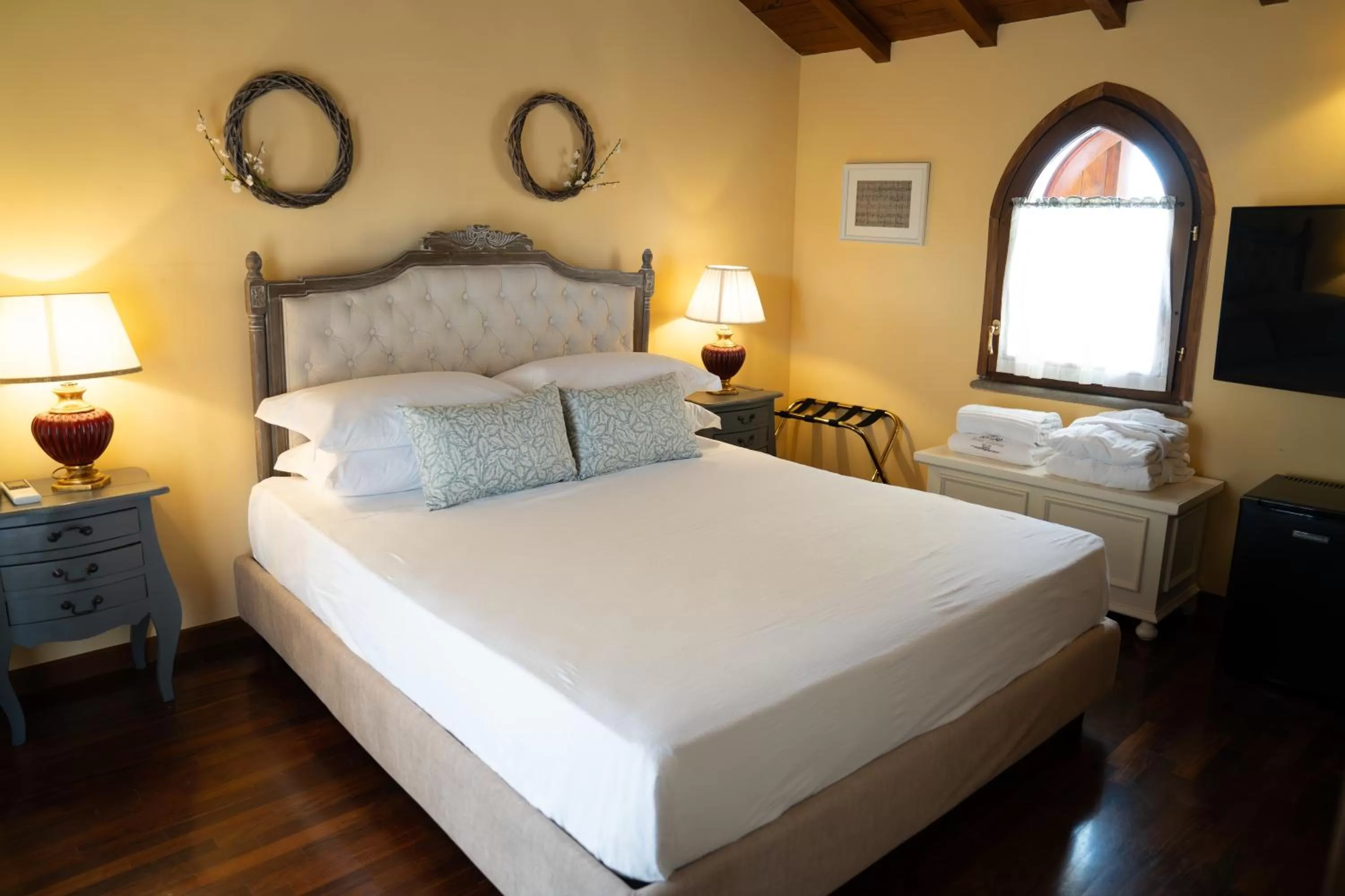 Bed in Relais Santa Caterina Hotel