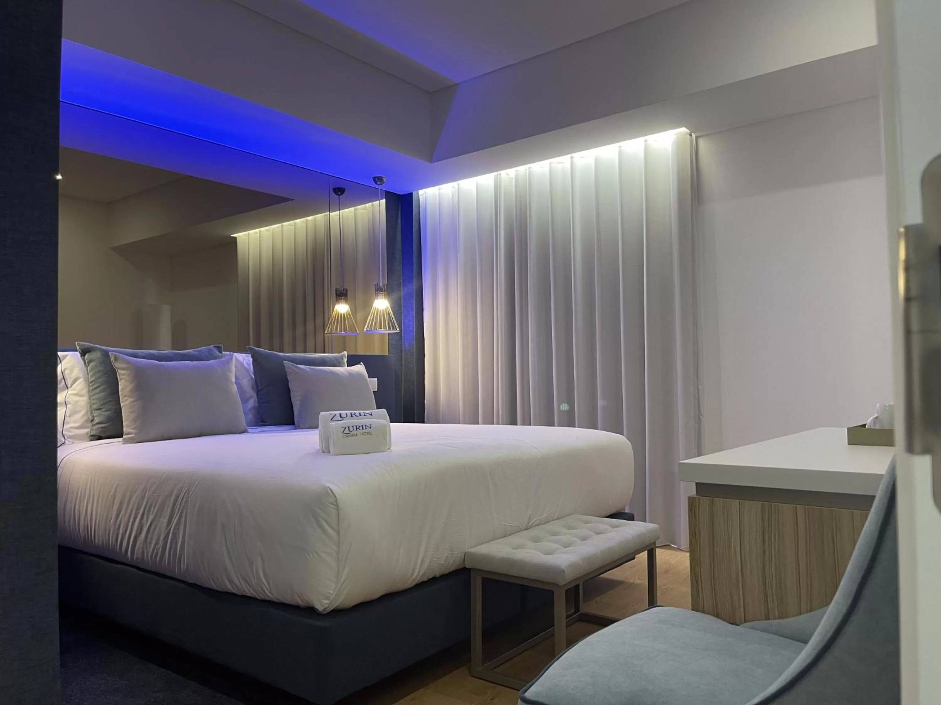 Bed in Zurin Charm Hotel