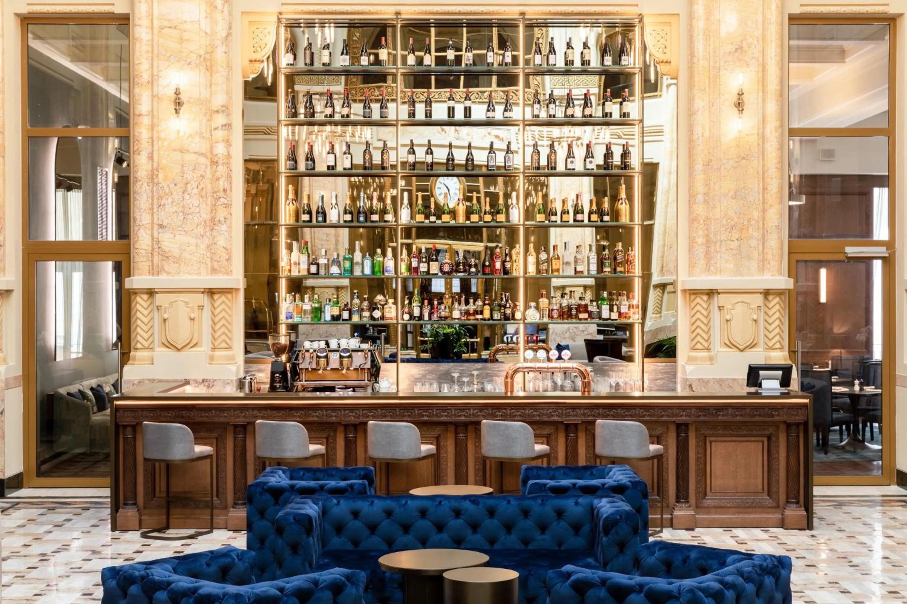 Lounge or bar in The Marmorosch Bucharest, Autograph Collection