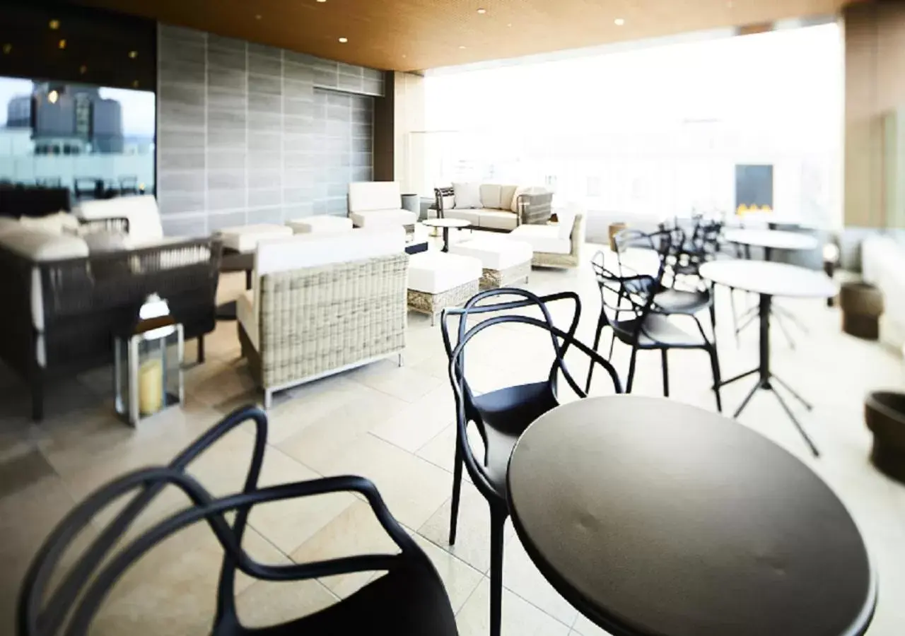 Communal lounge/ TV room, Restaurant/Places to Eat in Hotel Intergate Hiroshima