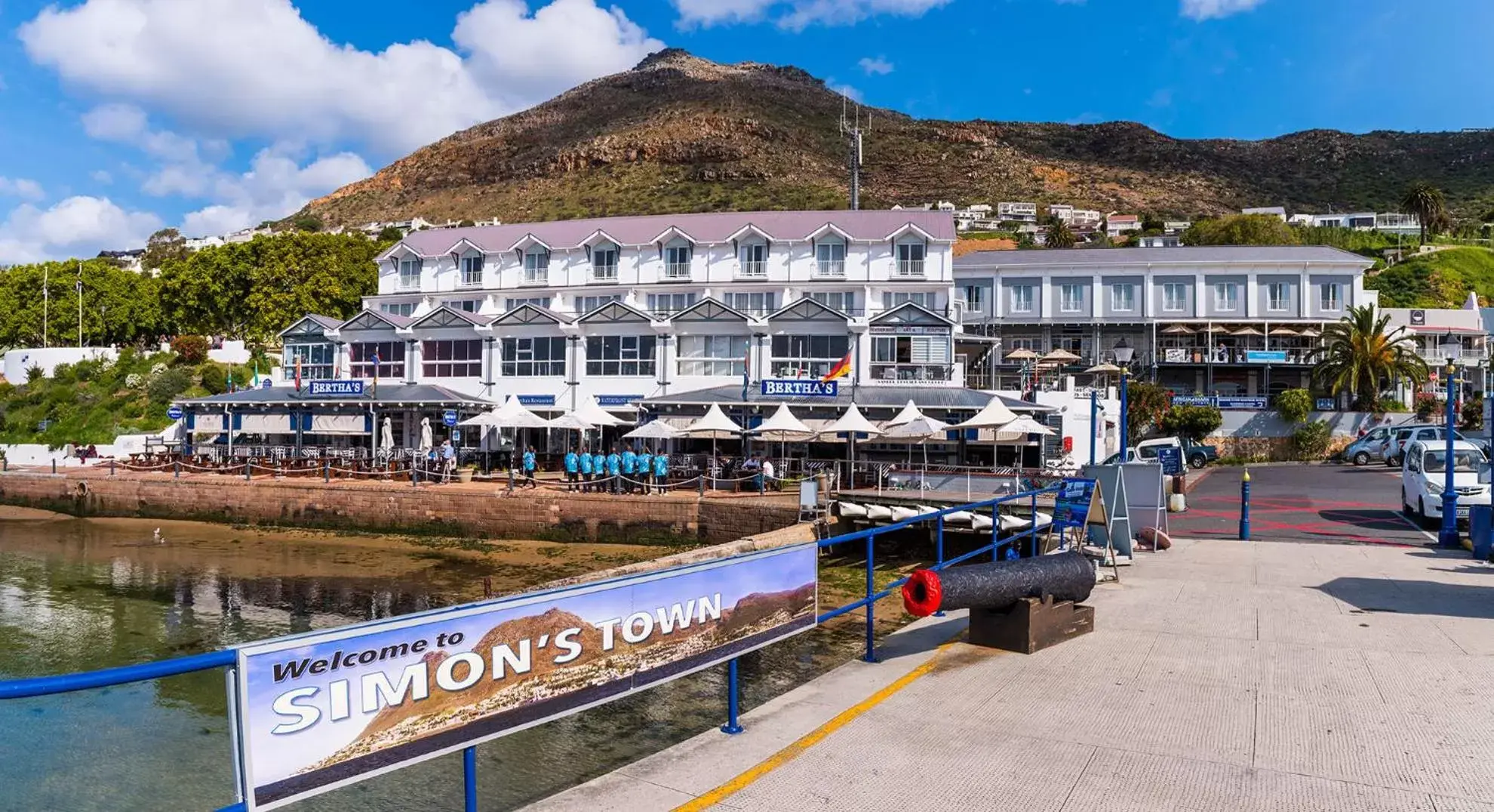 Property Building in Simon's Town Quayside Hotel