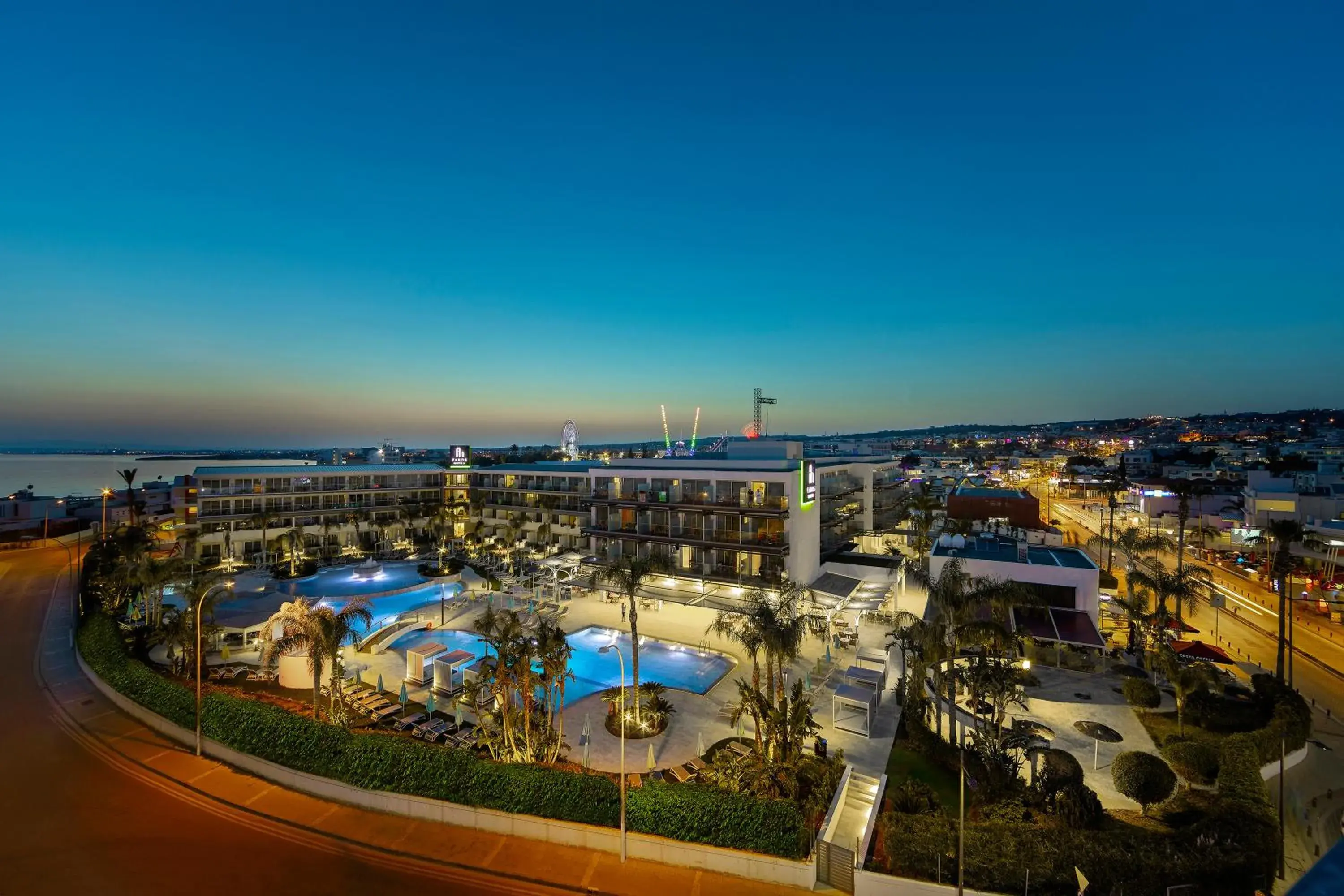 Property building, Bird's-eye View in Faros Hotel