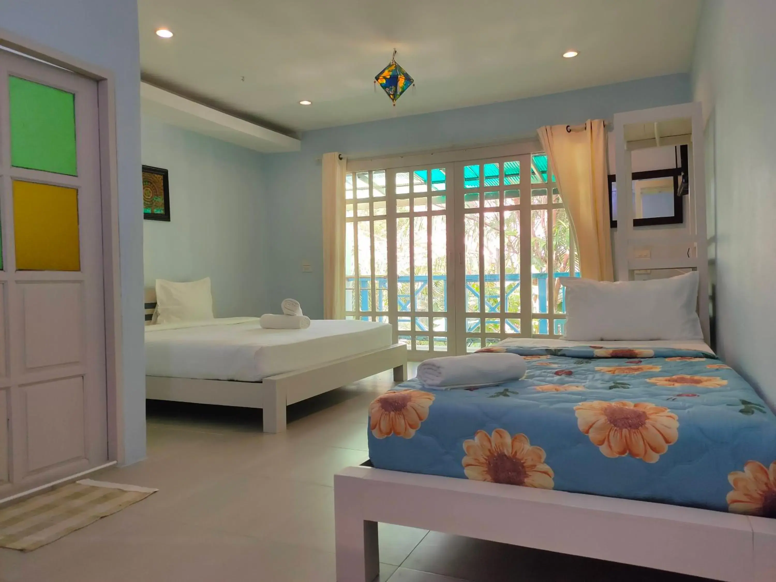 Bed in Banana Beach Resort