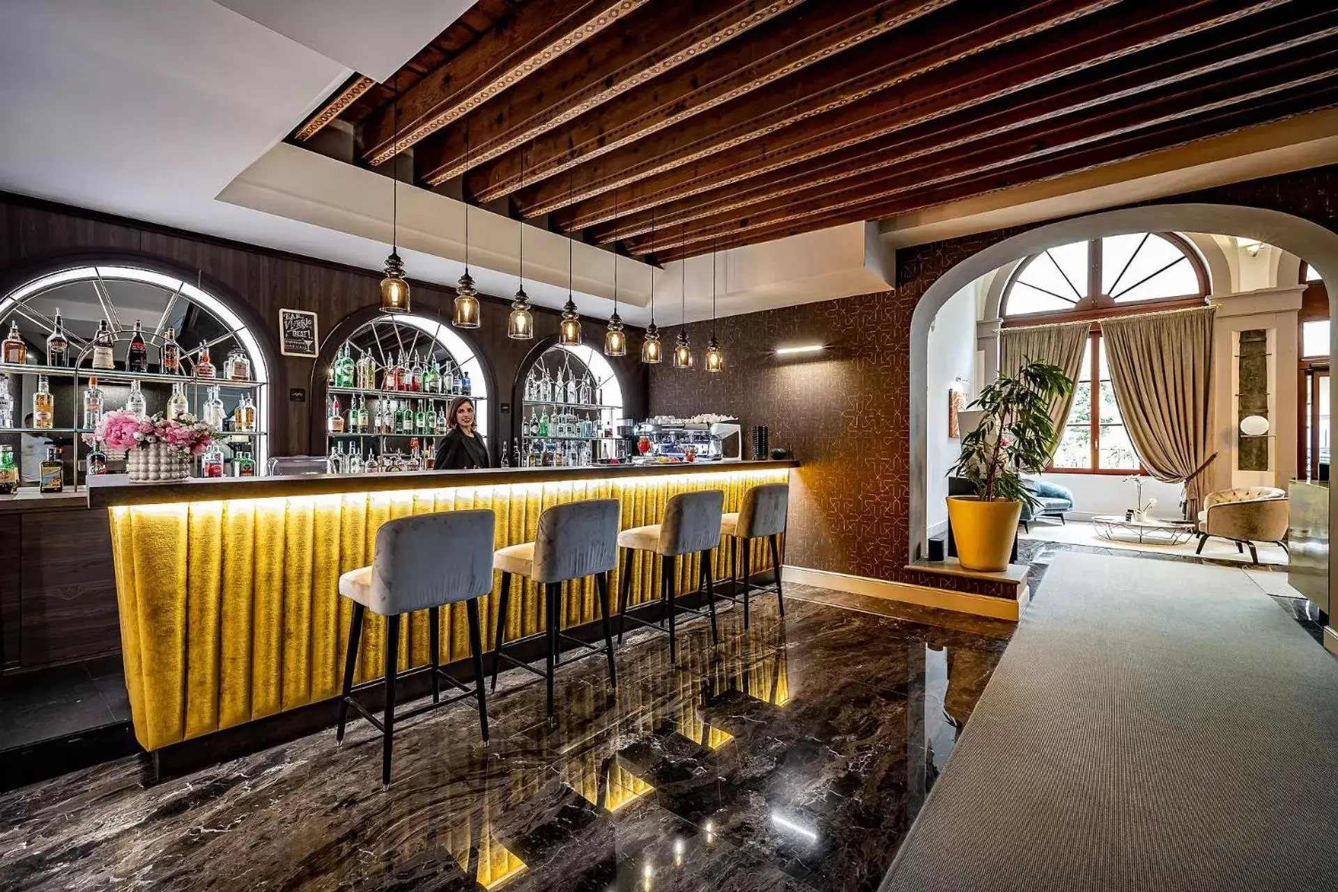 Lounge or bar, Lounge/Bar in Palazzo Alfieri Residenza D'Epoca - Alfieri Collezione