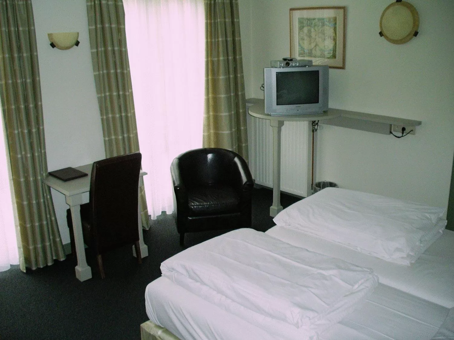 Decorative detail, Bed in Hotel Malcot