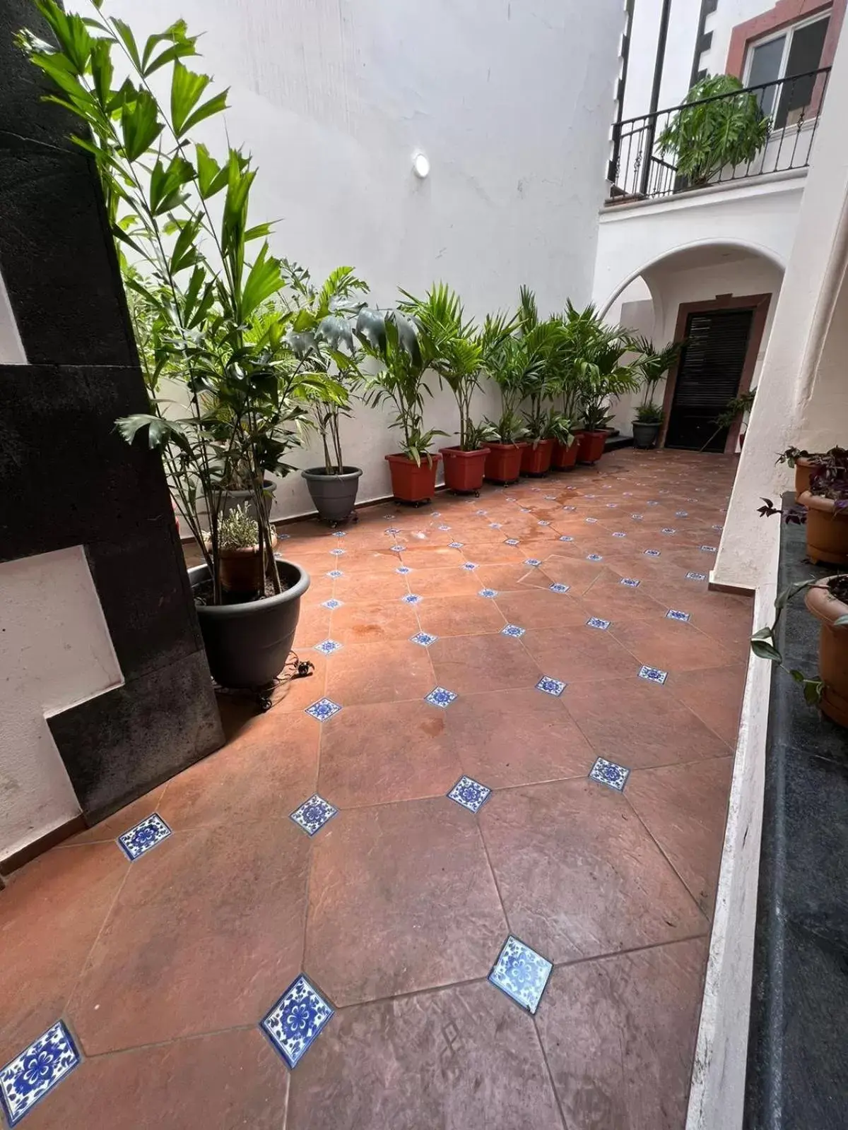 Patio in Hotel Catedral