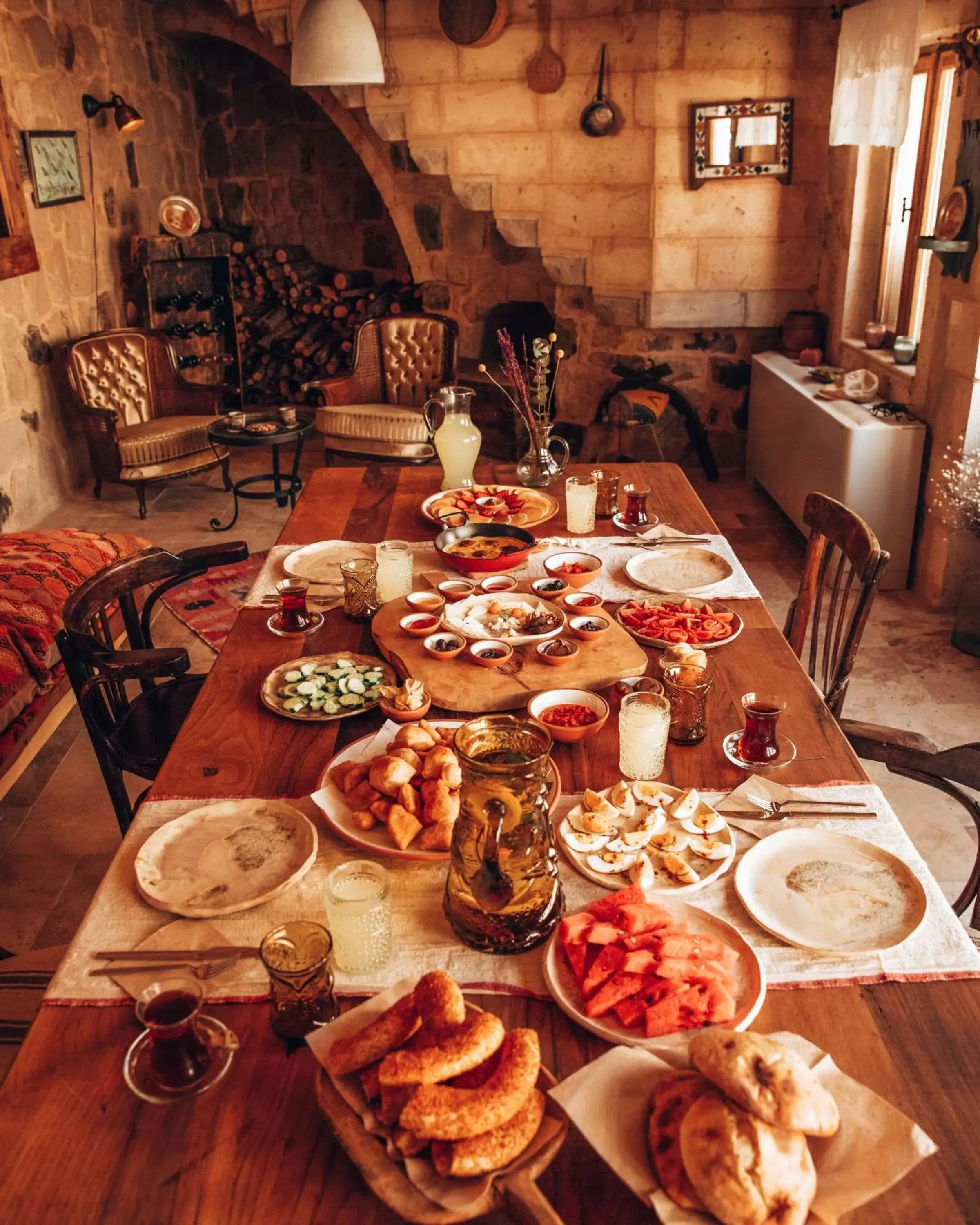 Breakfast, Restaurant/Places to Eat in Doda Artisanal Cave Hotel Adults only