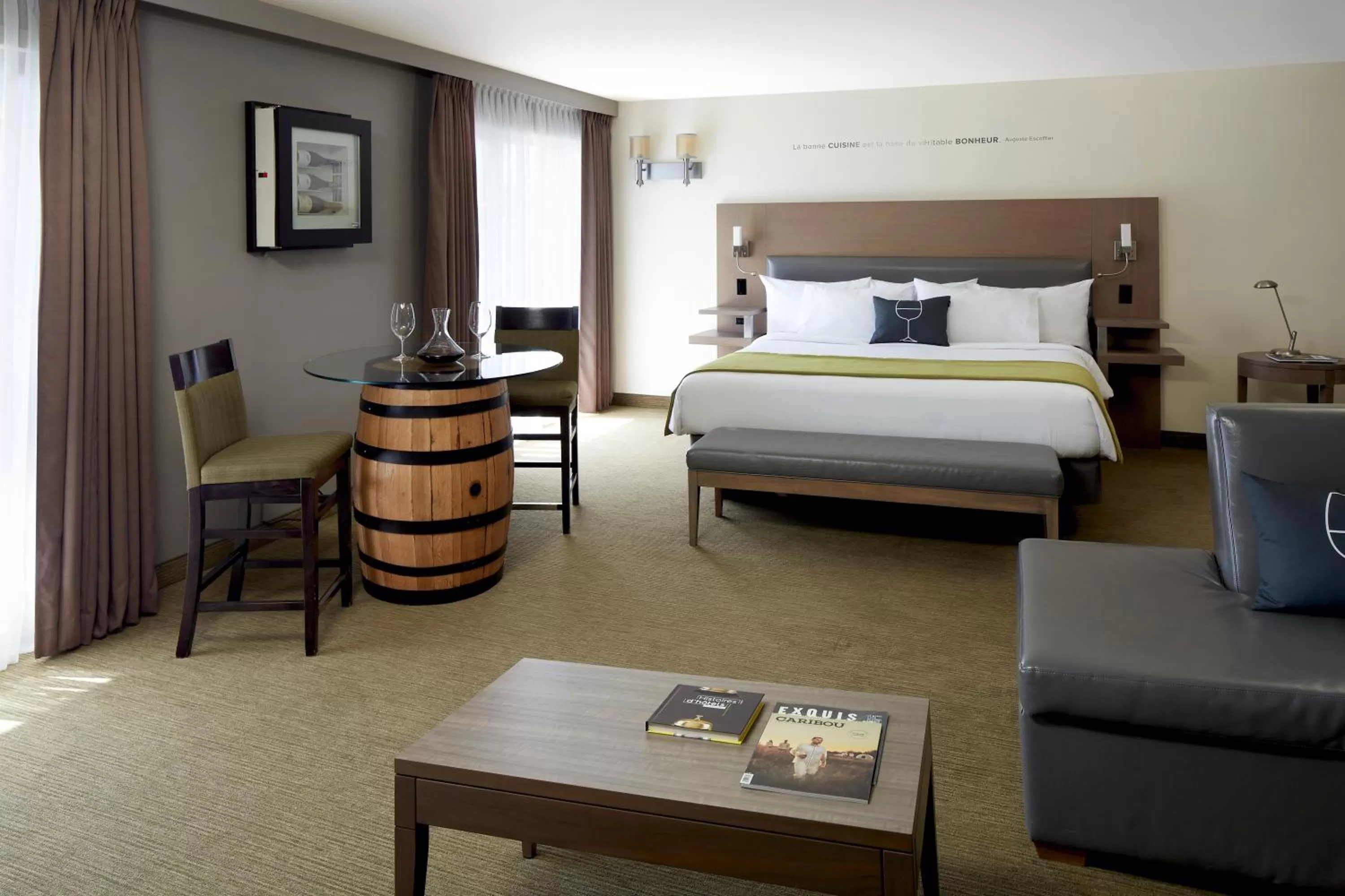 Bed in Hôtel Rive Gauche