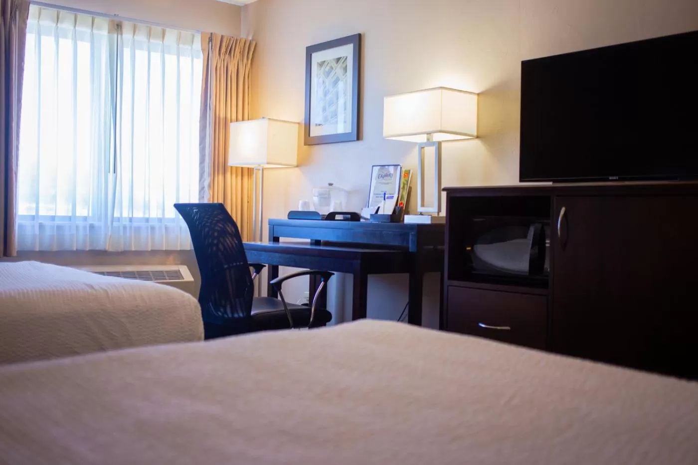 Bed in Inn at the Canyons