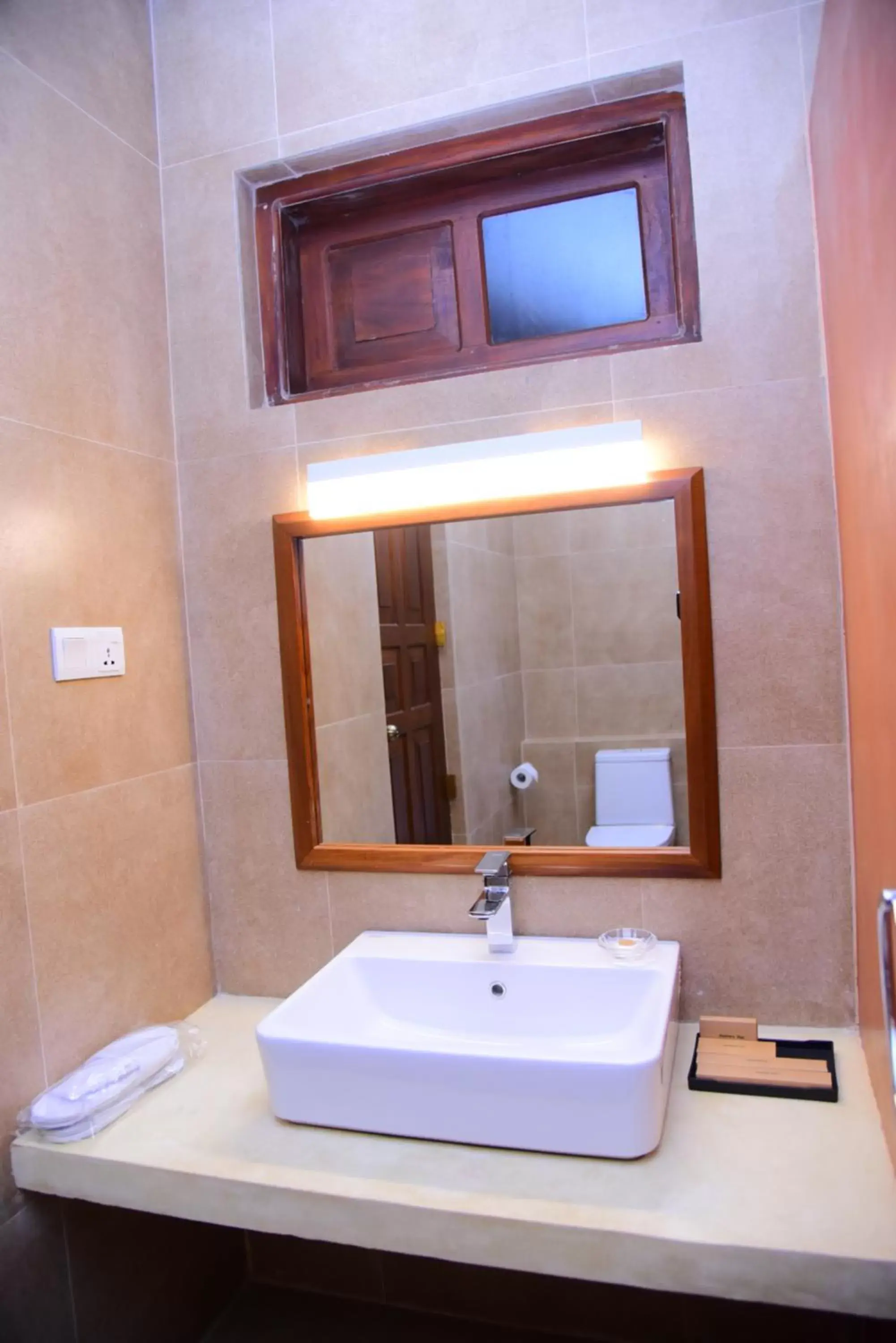 Bathroom in Hotel Leaf on Lagoon Bathroom in Hotel Leaf on Lagoon