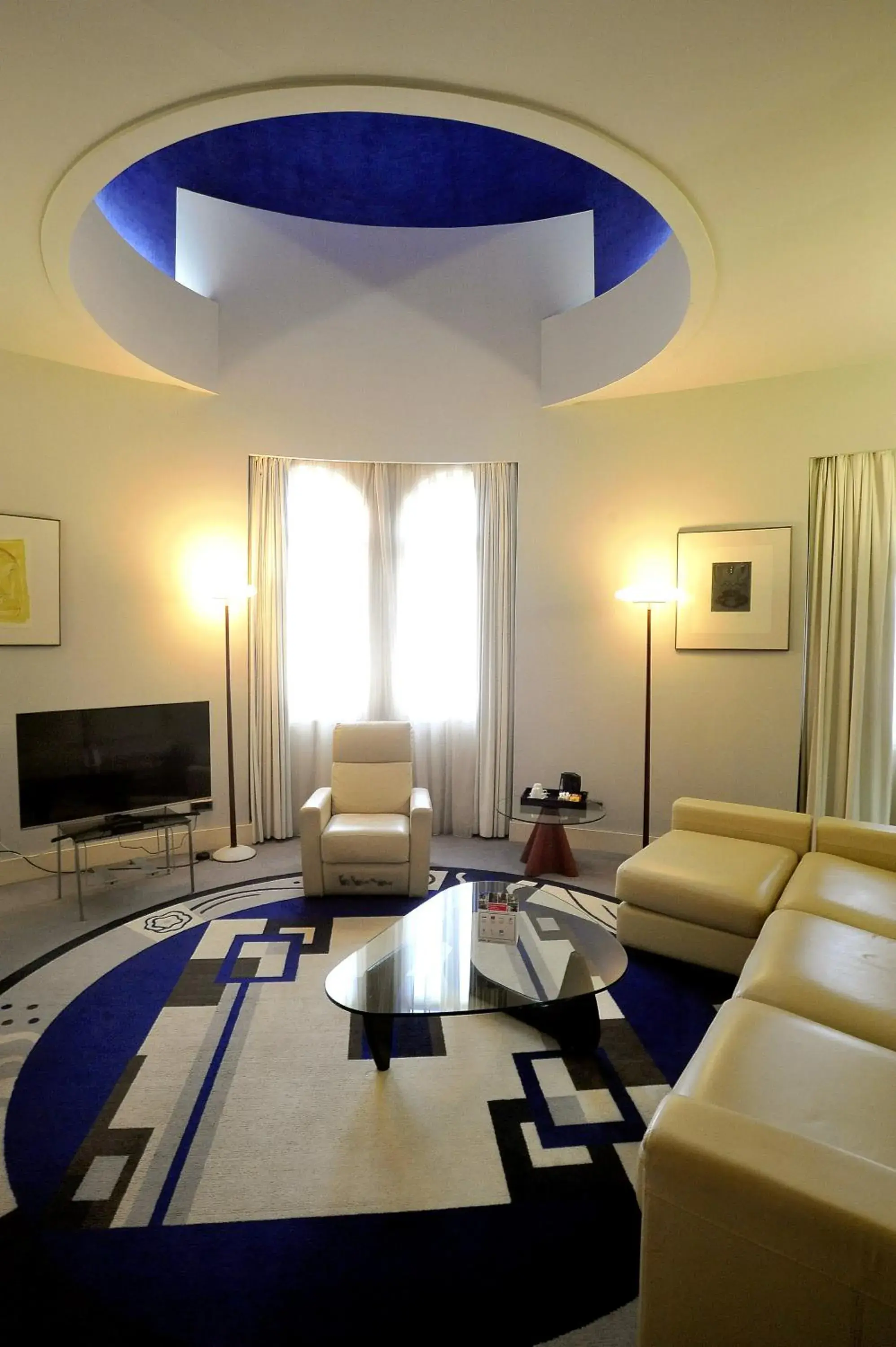Communal lounge/ TV room, Seating Area in Gran Hotel Albacete