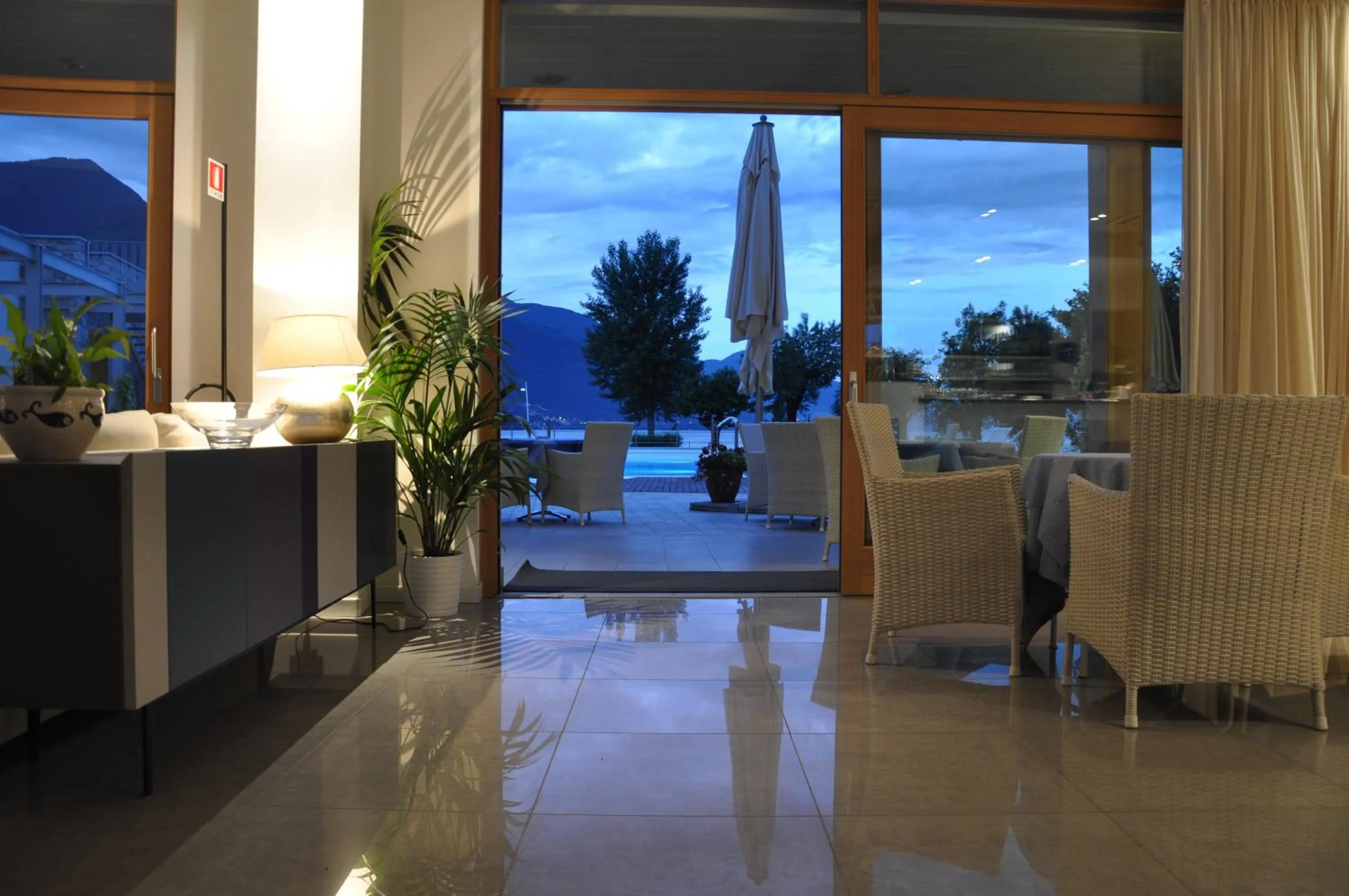 Communal lounge/ TV room in Tullio Hotel