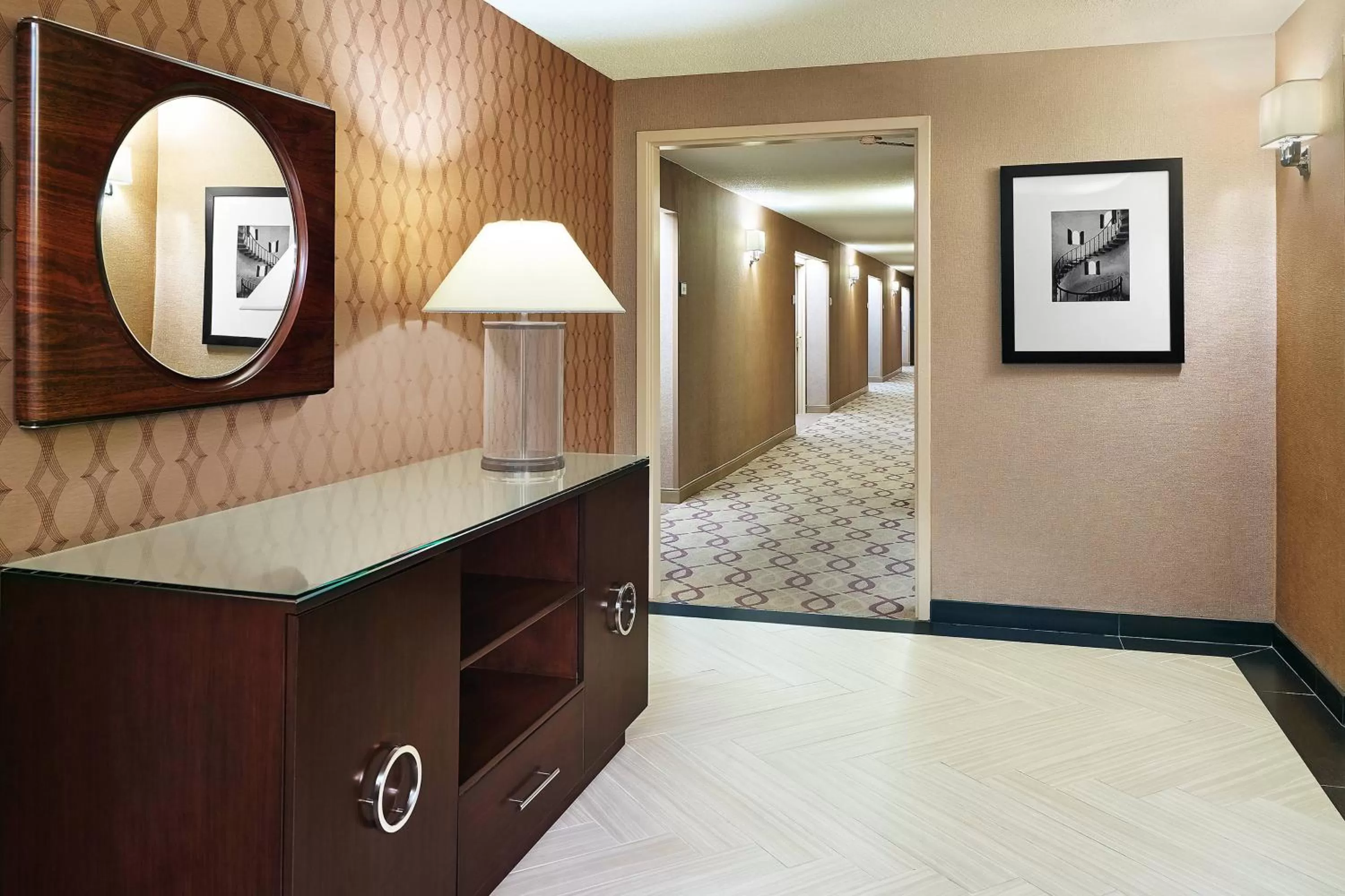 Photo of the whole room, TV/Entertainment Center in Wyndham College Park North / Washington DC Area