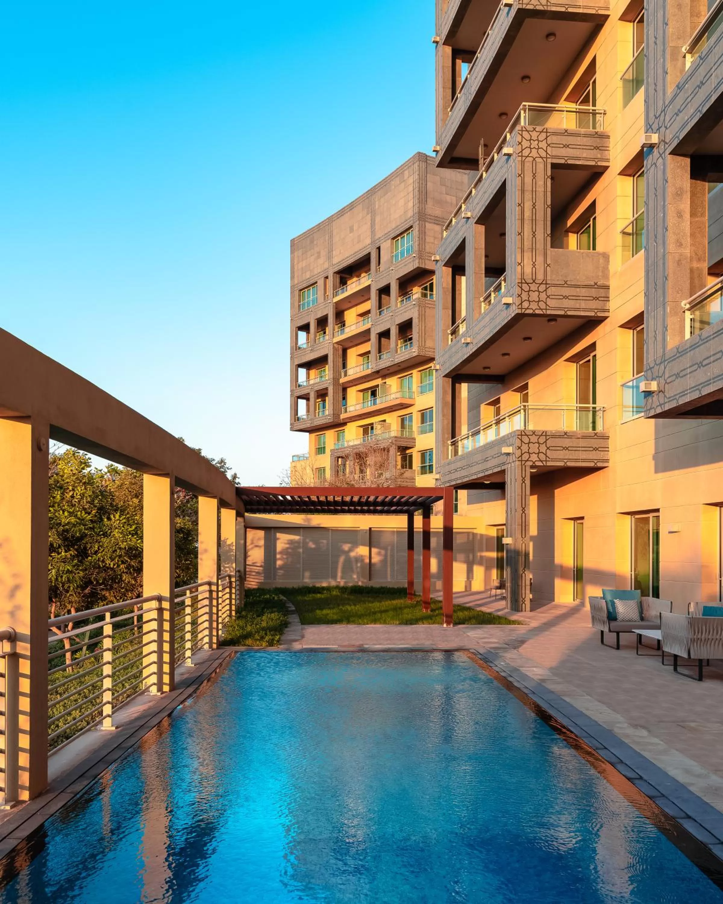 Pool view, Swimming Pool in Rixos The Palm Luxury Suite Collection - Ultra All Inclusive