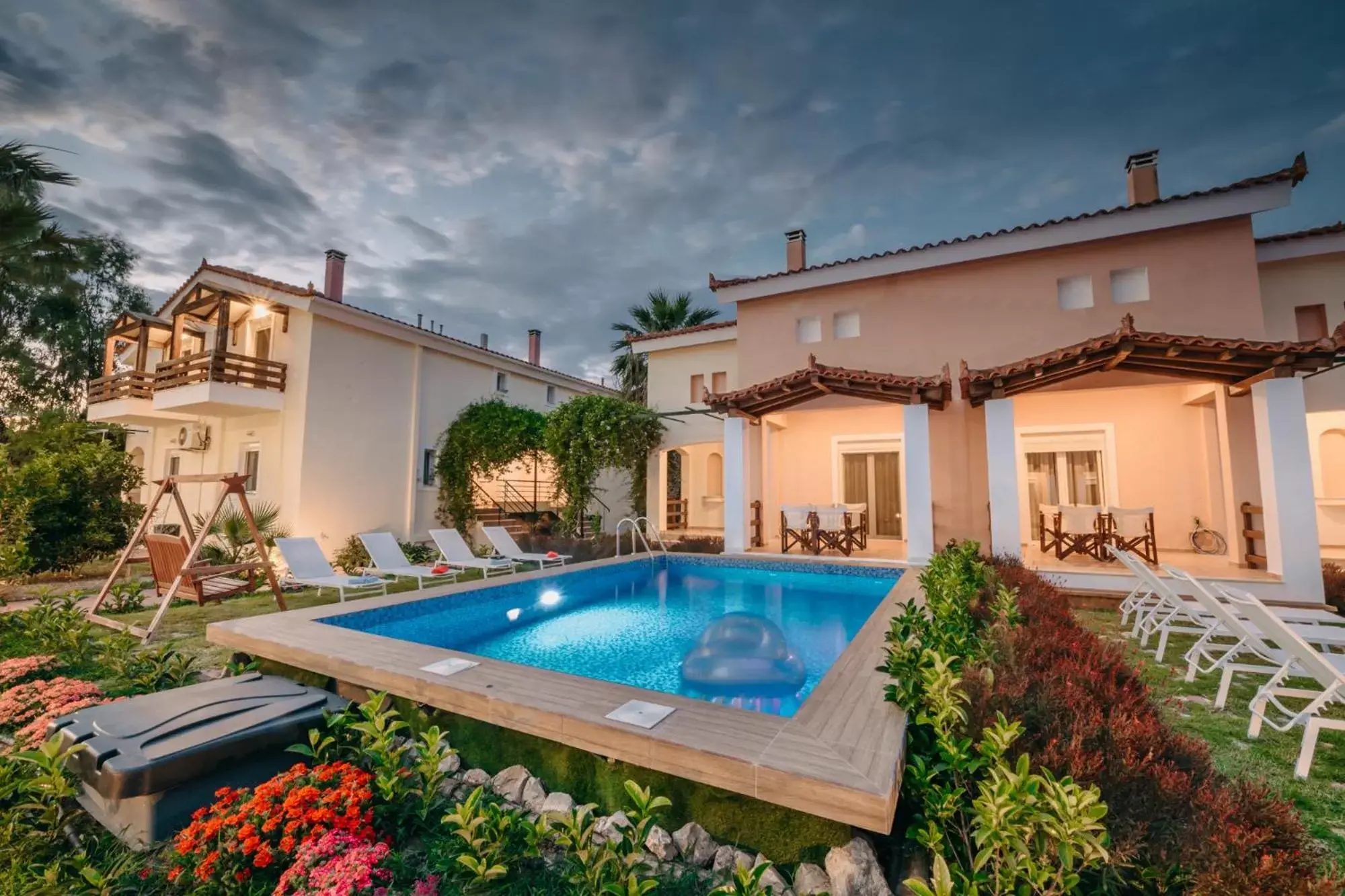 Pool view, Property Building in Corinthian Village