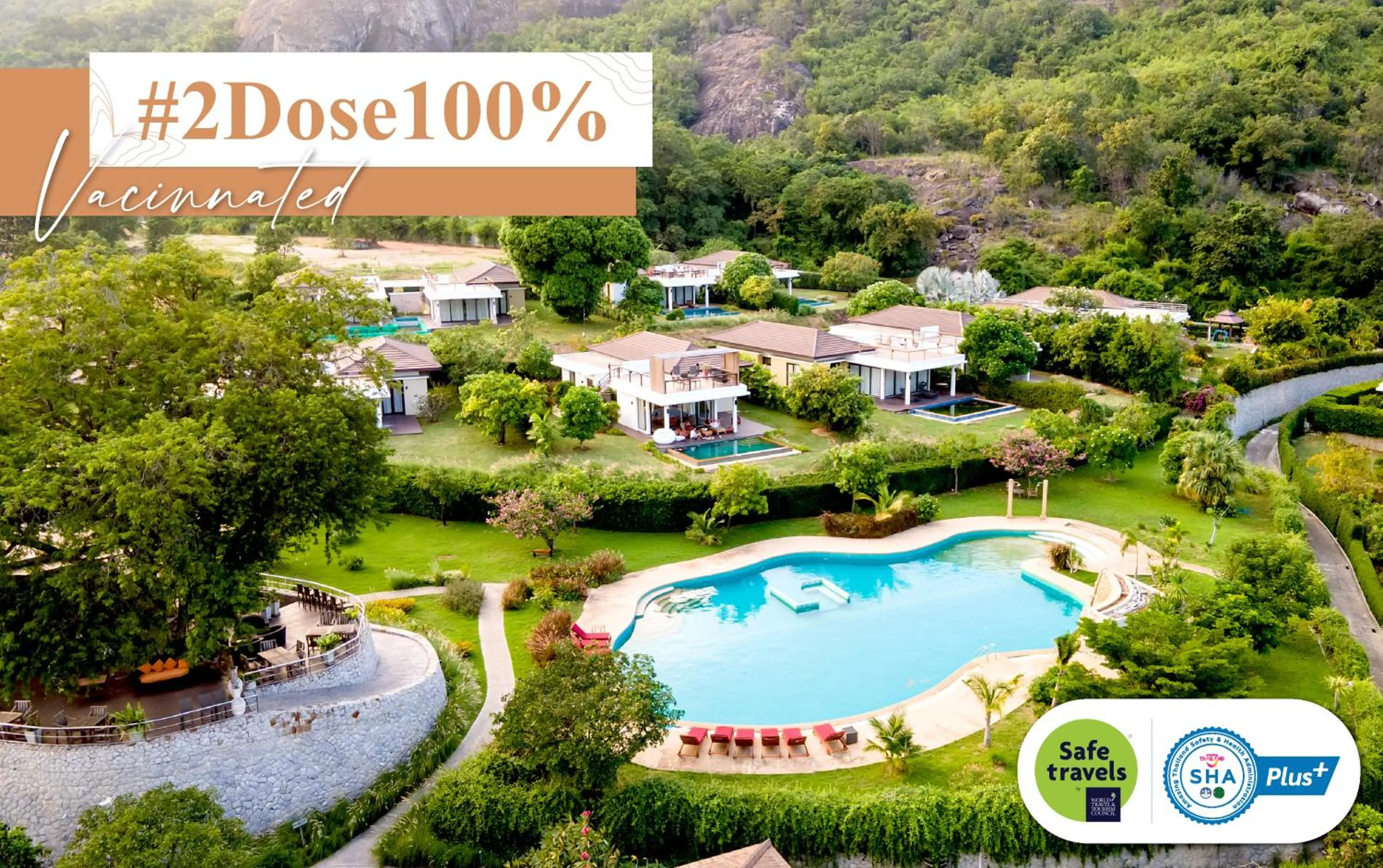 Bird's eye view in The Spirit Resort Hua Hin