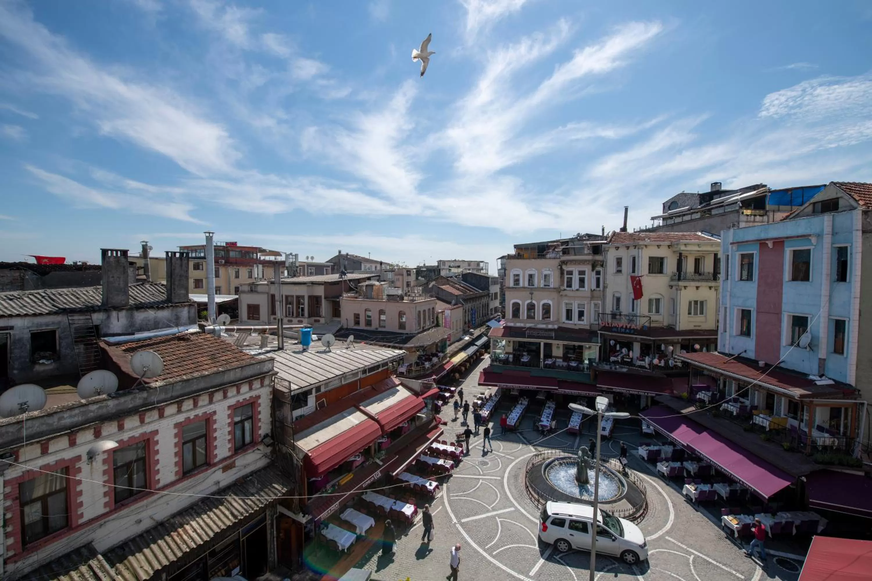 Property building in Golden Sand Hotel