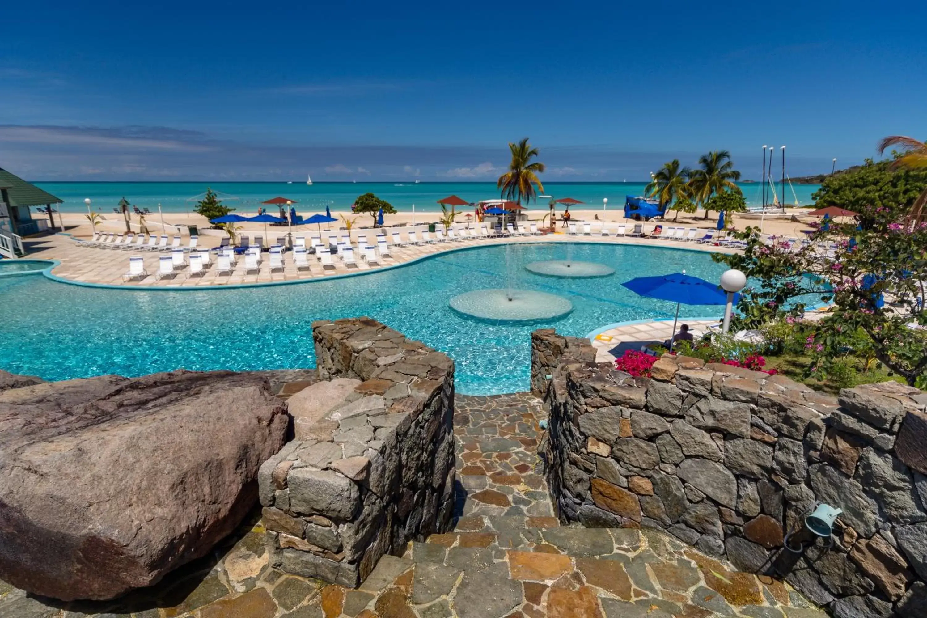 Pool view, Swimming Pool in Jolly Beach Antigua - All Inclusive