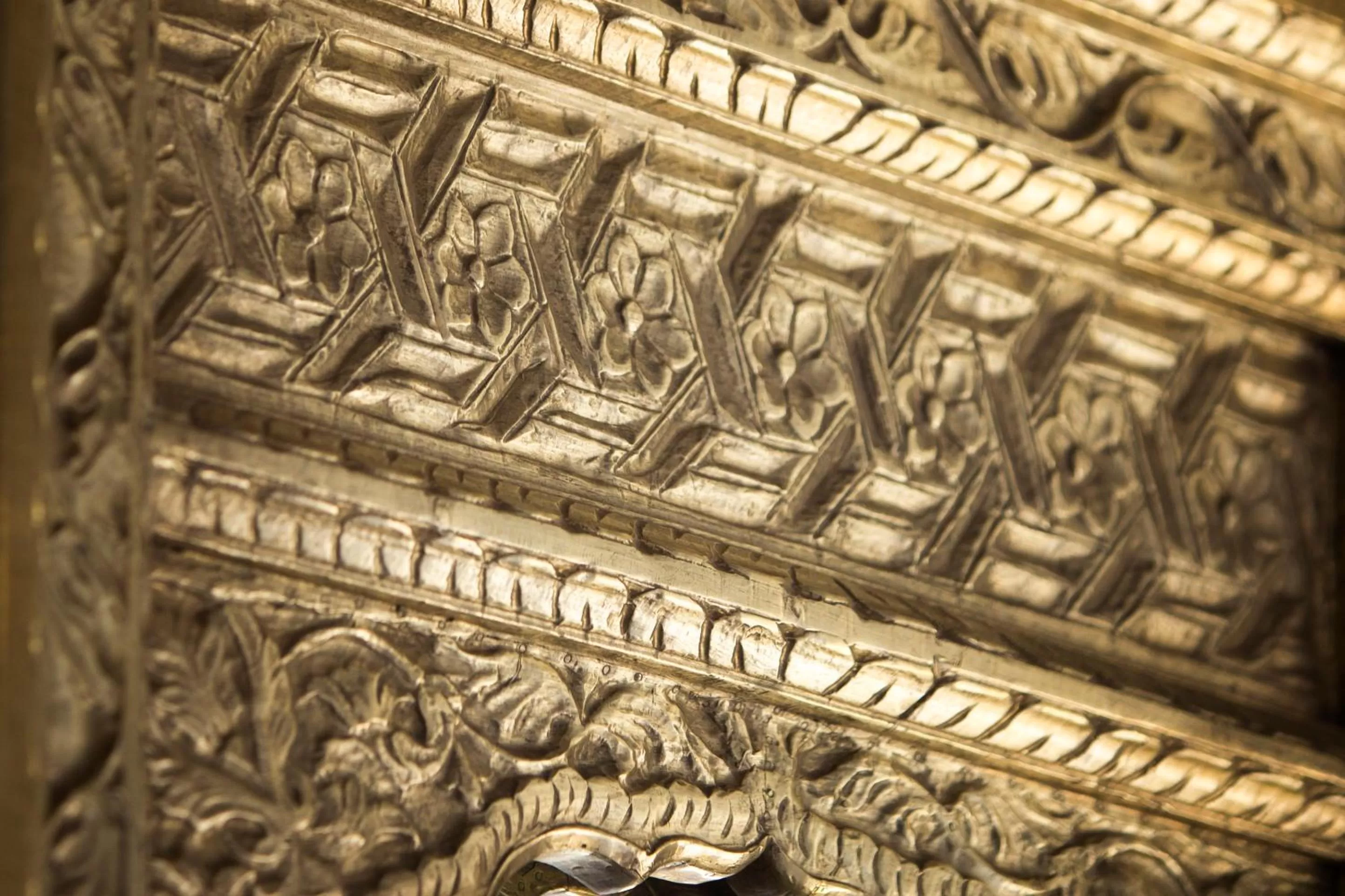 Decorative detail in Jawi Peranakan Mansion