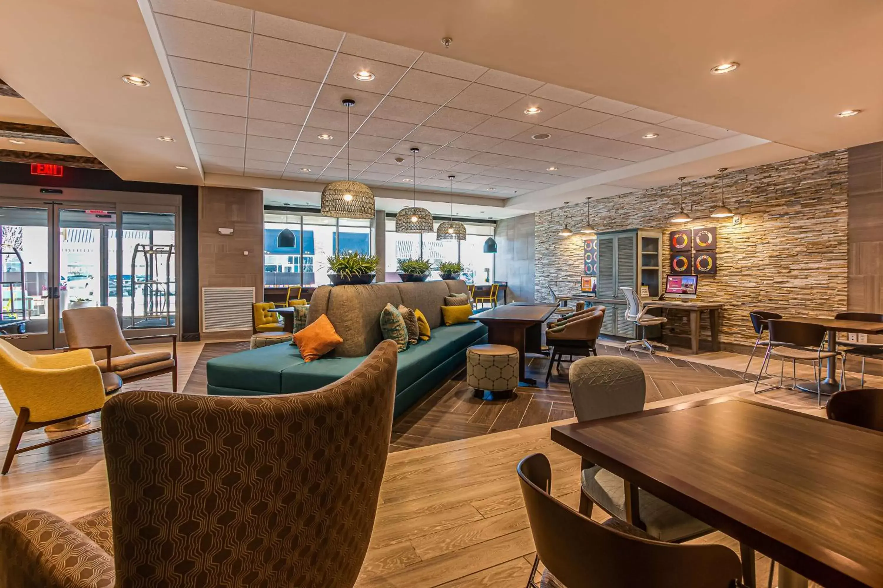 Lobby or reception, Lounge/Bar in Home2 Suites By Hilton Nashville Bellevue