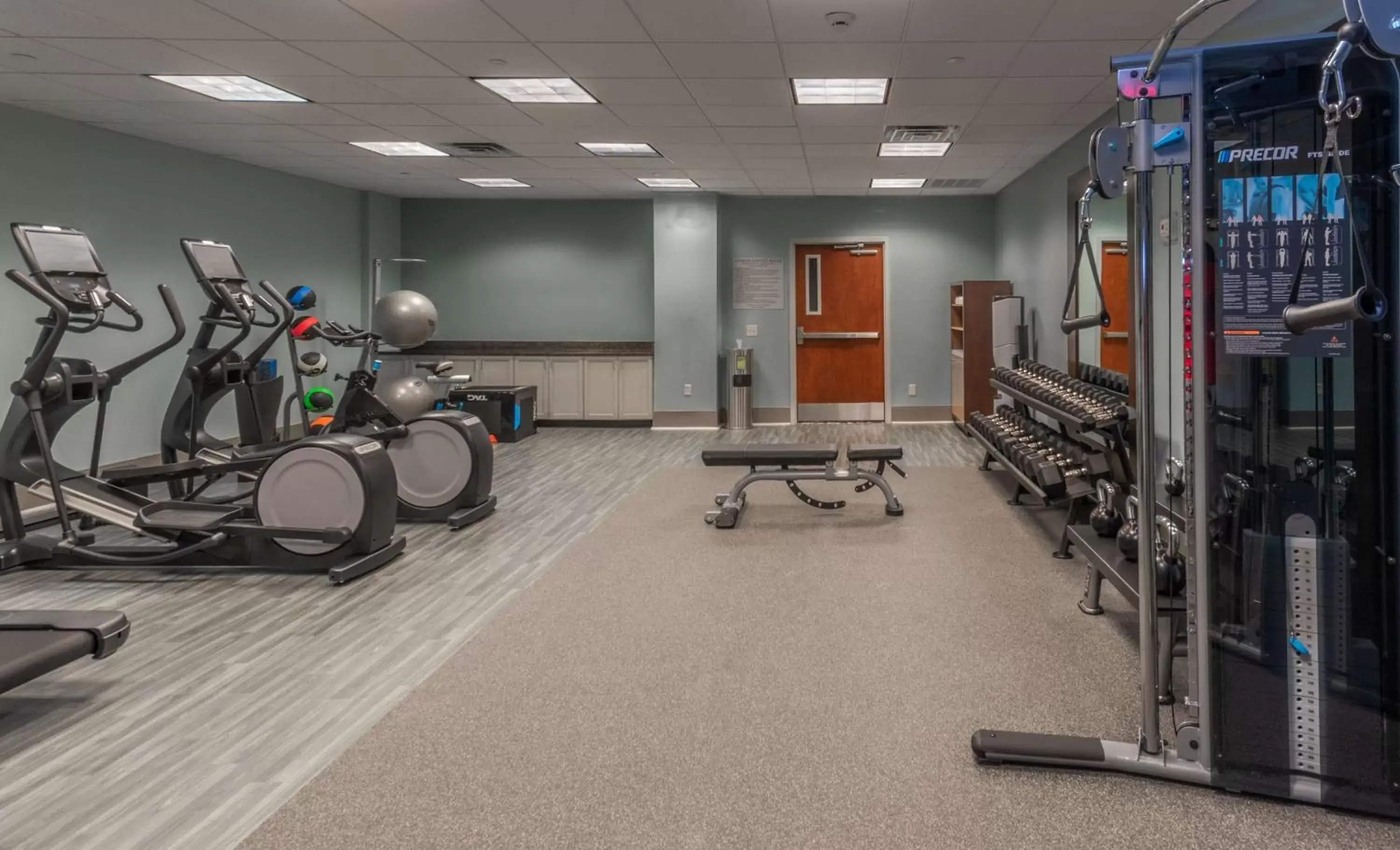 Fitness centre/facilities, Fitness Center/Facilities in DoubleTree by Hilton New Bern - Riverfront