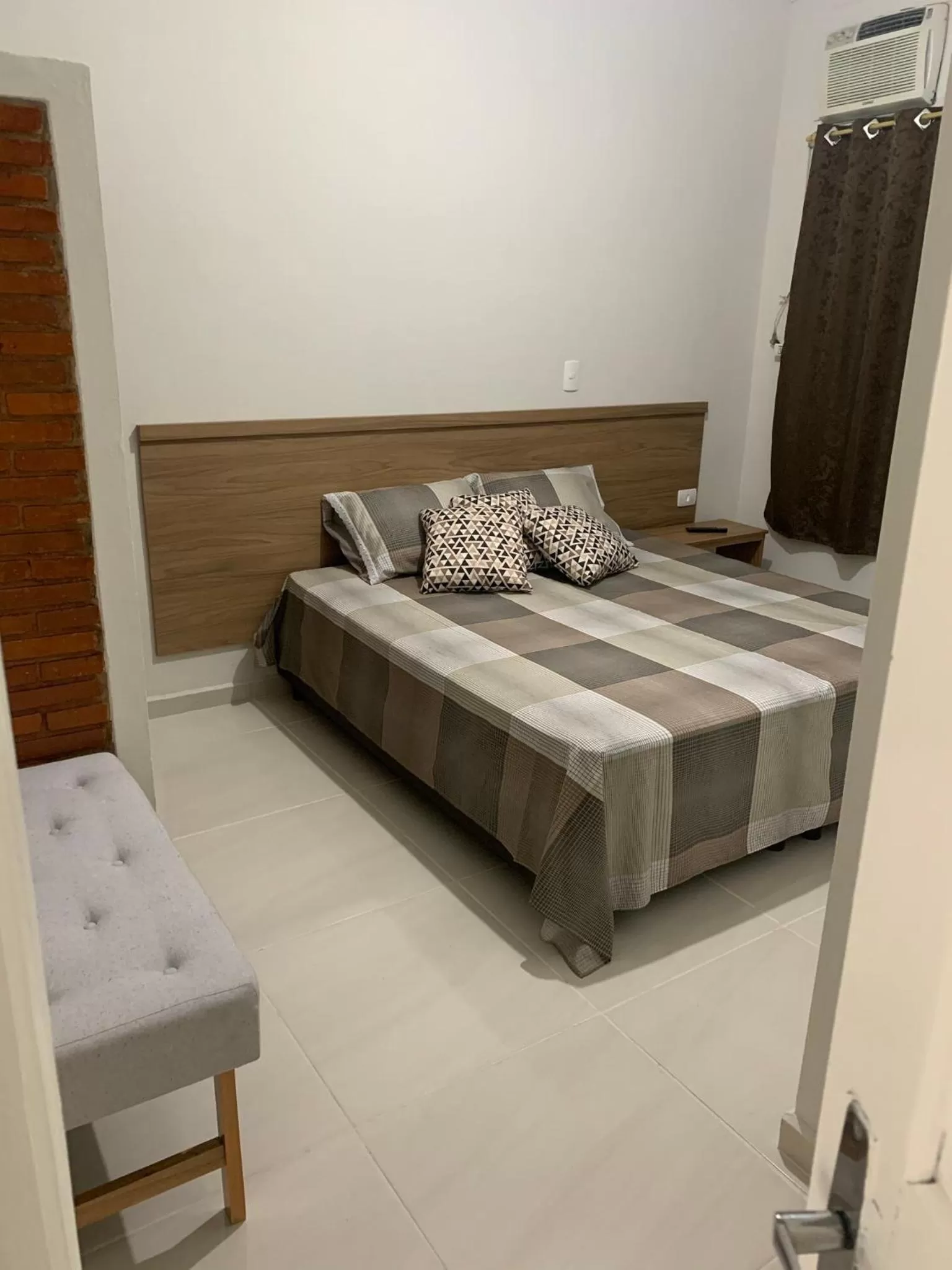 Bed in Ananda pousada chalé