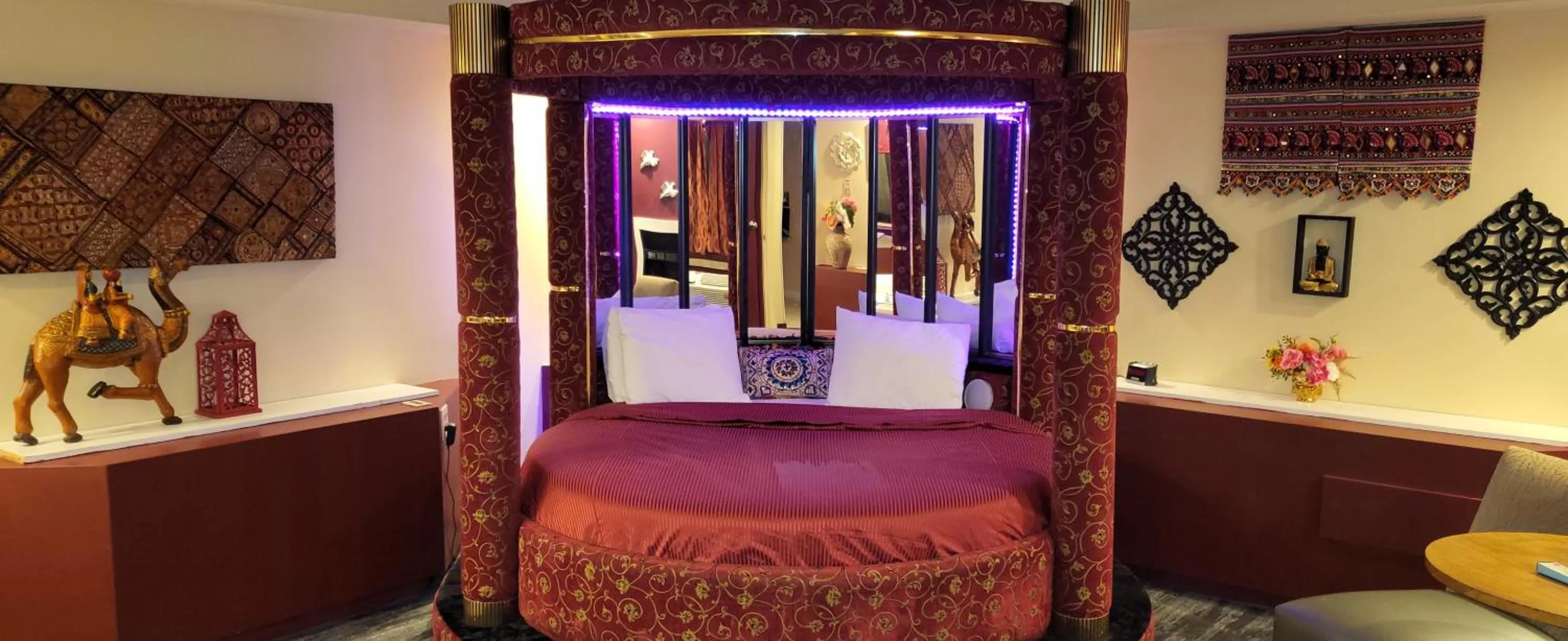 Bedroom in Inn of the Dove - Romantic Luxury Suites with Jacuzzi & Seasonal Fireplace at Harrisburg-Hershey-Philadelphia, PA