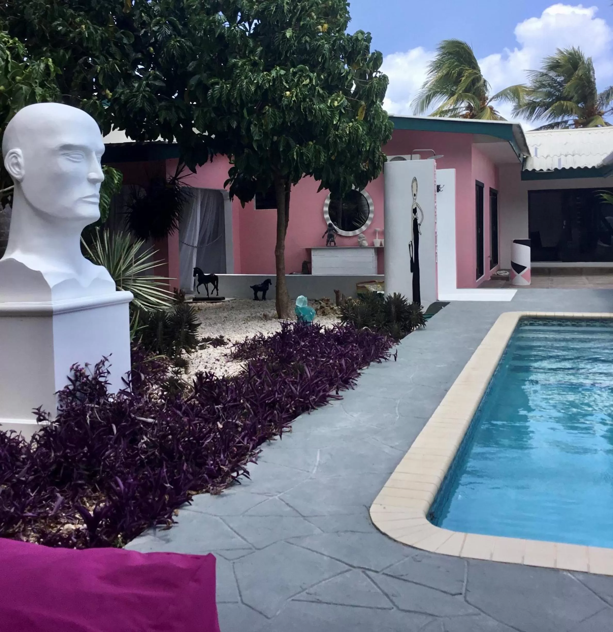 Swimming Pool in THUISHAVEN boutique mini-resort - fantastic garden and large pool - adults only