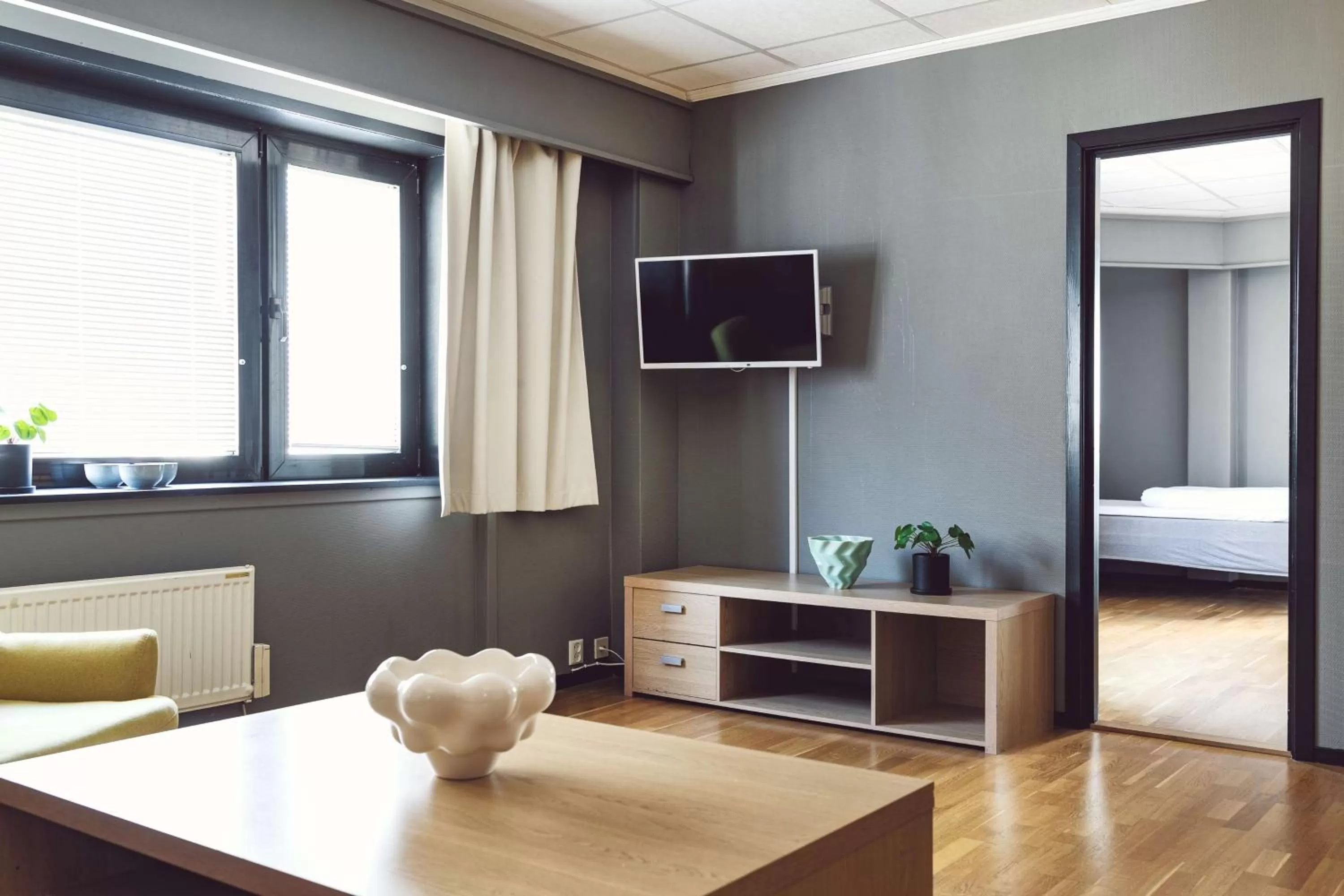 Photo of the whole room, Bed in Hotel Haugesund