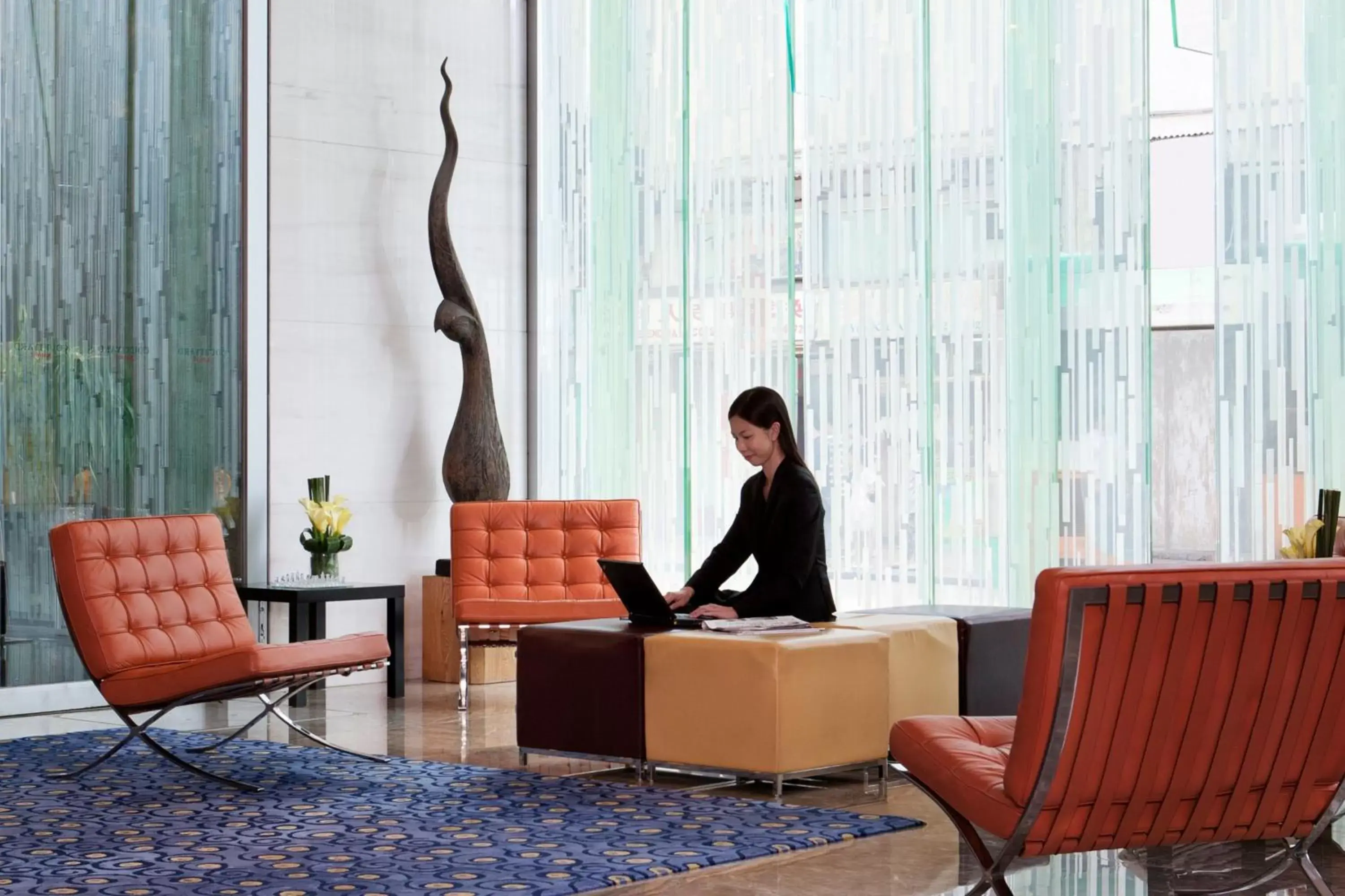 Lobby or reception in Courtyard by Marriott Hong Kong