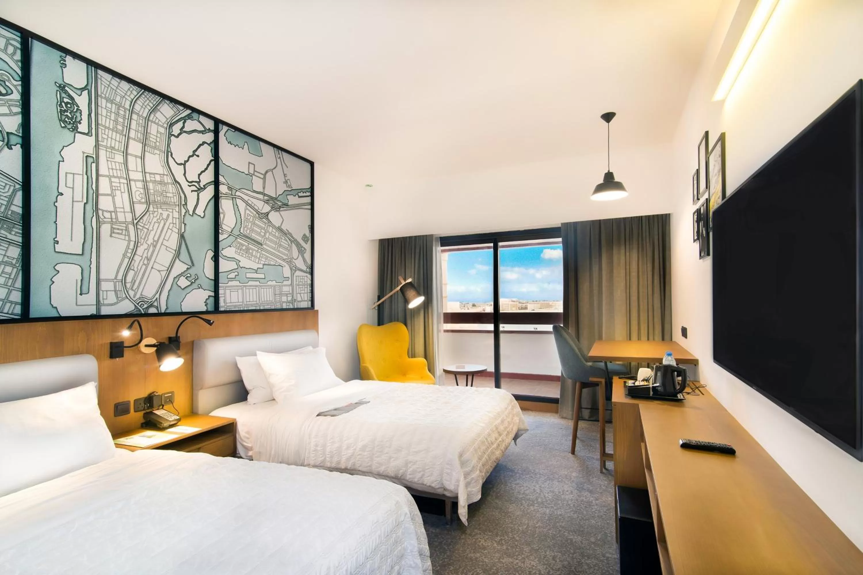 Photo of the whole room, Bed in Le Meridien Abu Dhabi Resort