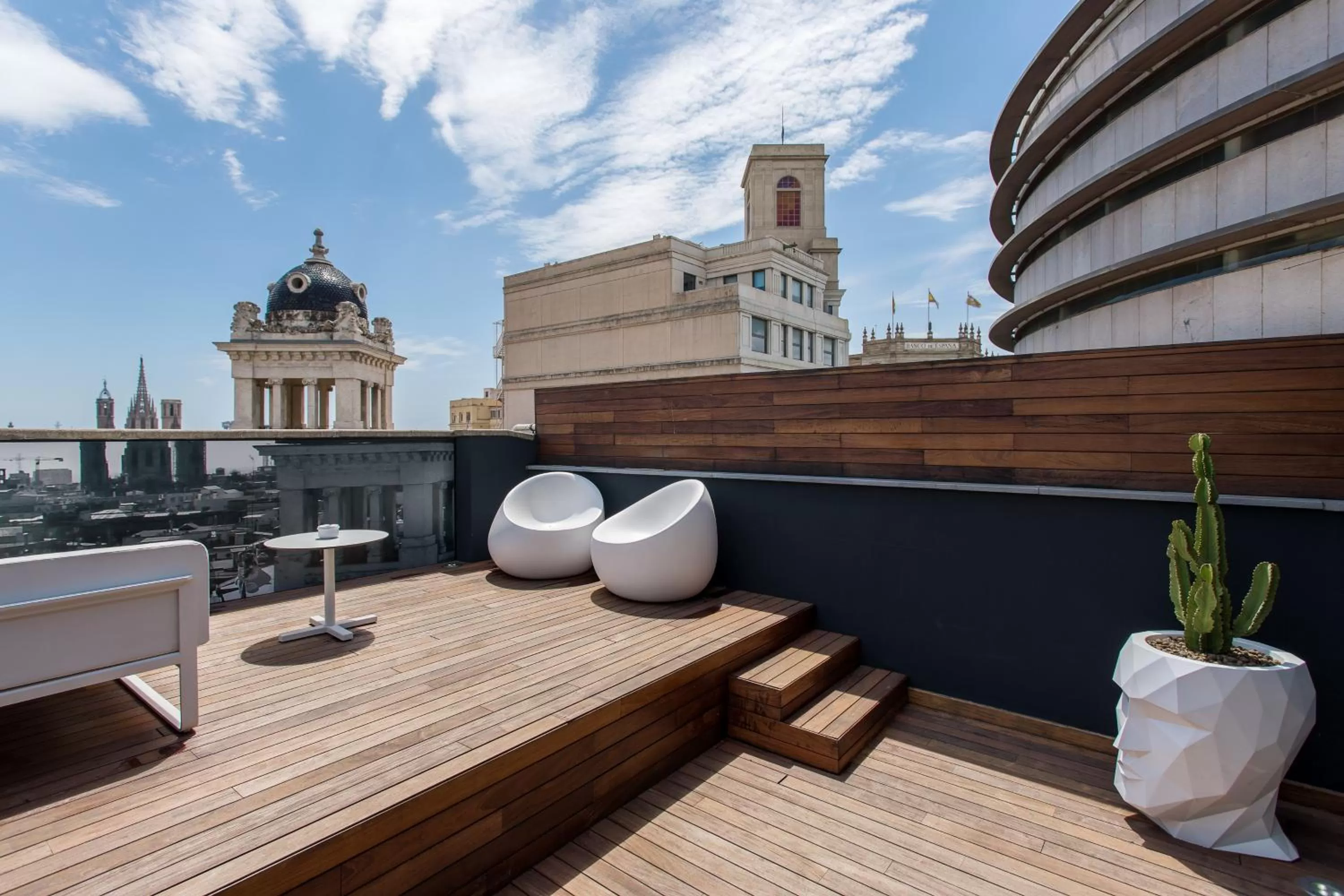 Balcony/Terrace in Room Mate Pau, Barcelona