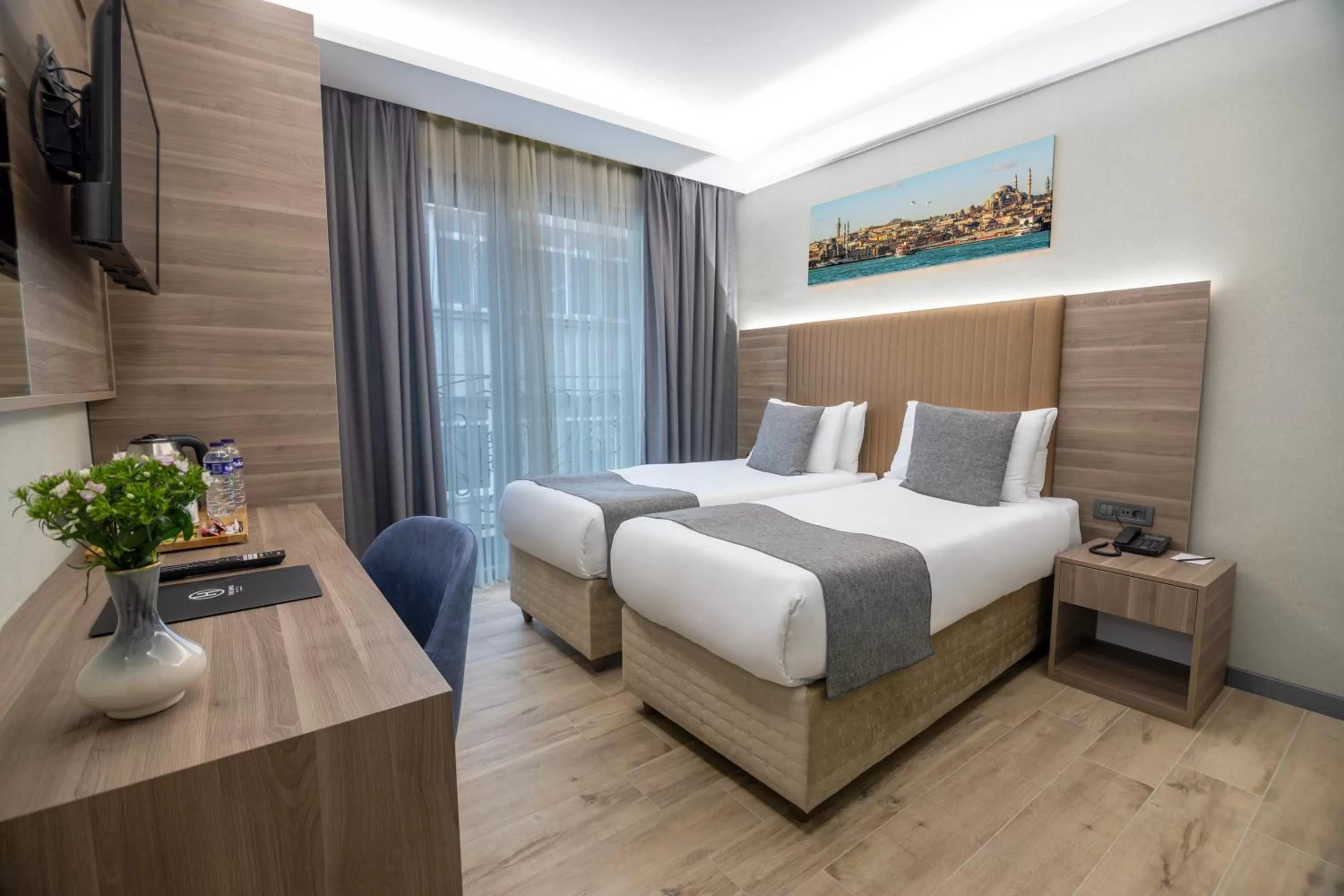 Bed in The Omiya Hotel