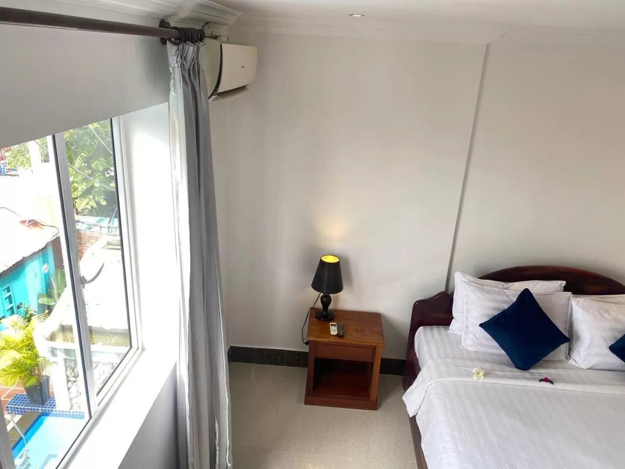 Bed in The Blanc Residence