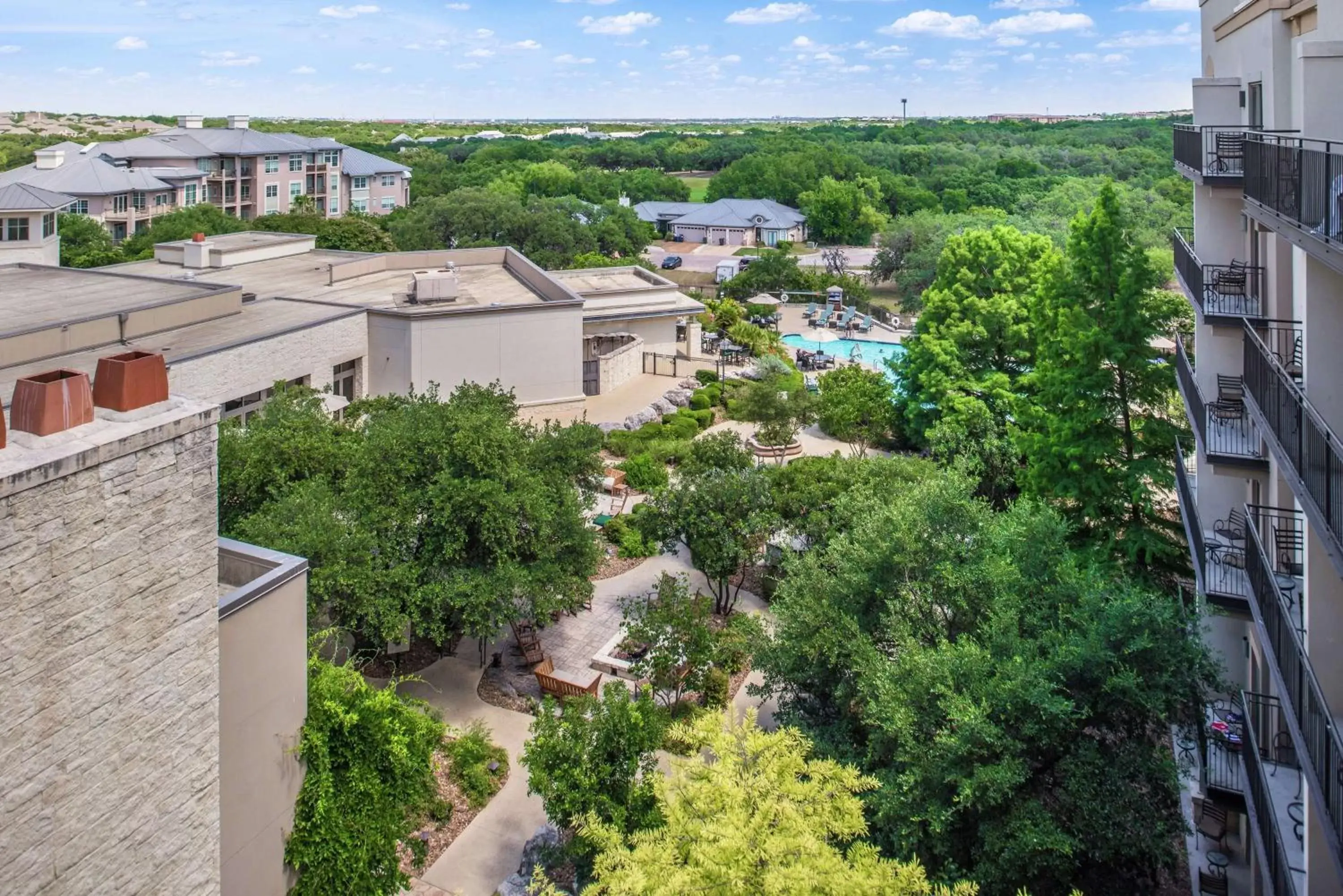 View (from property/room) in Hilton San Antonio Hill Country