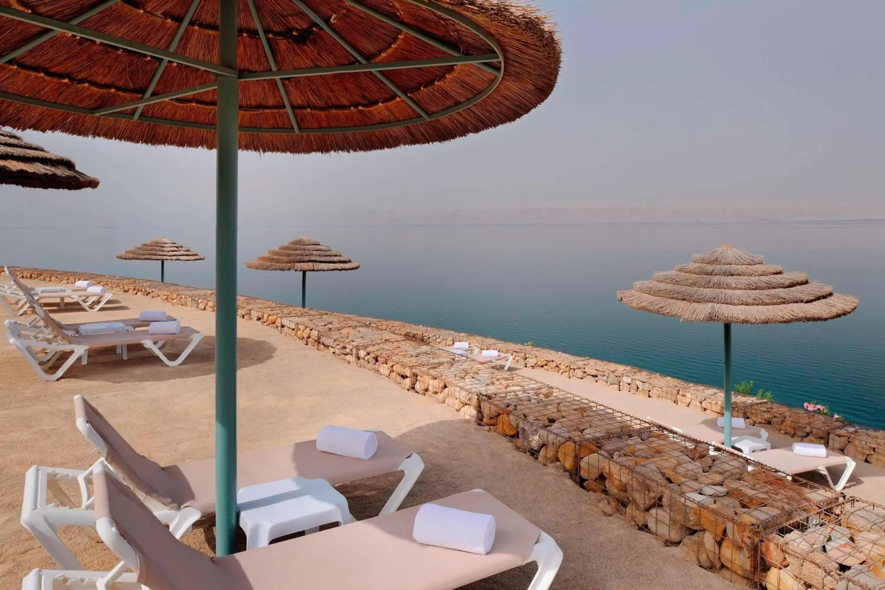Beach in Dead Sea Marriott Resort & Spa