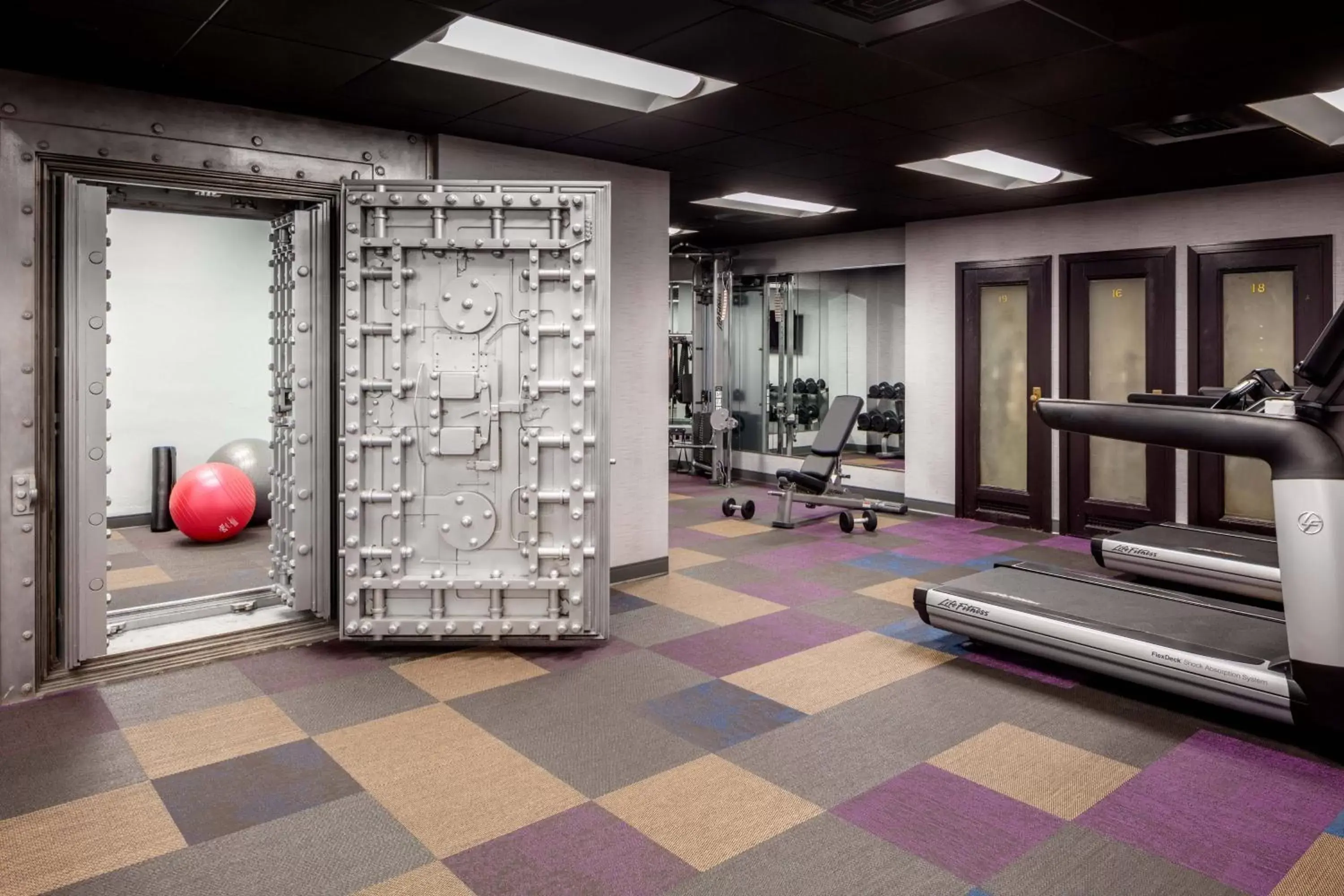 Fitness centre/facilities, Fitness Center/Facilities in Aloft Philadelphia Downtown