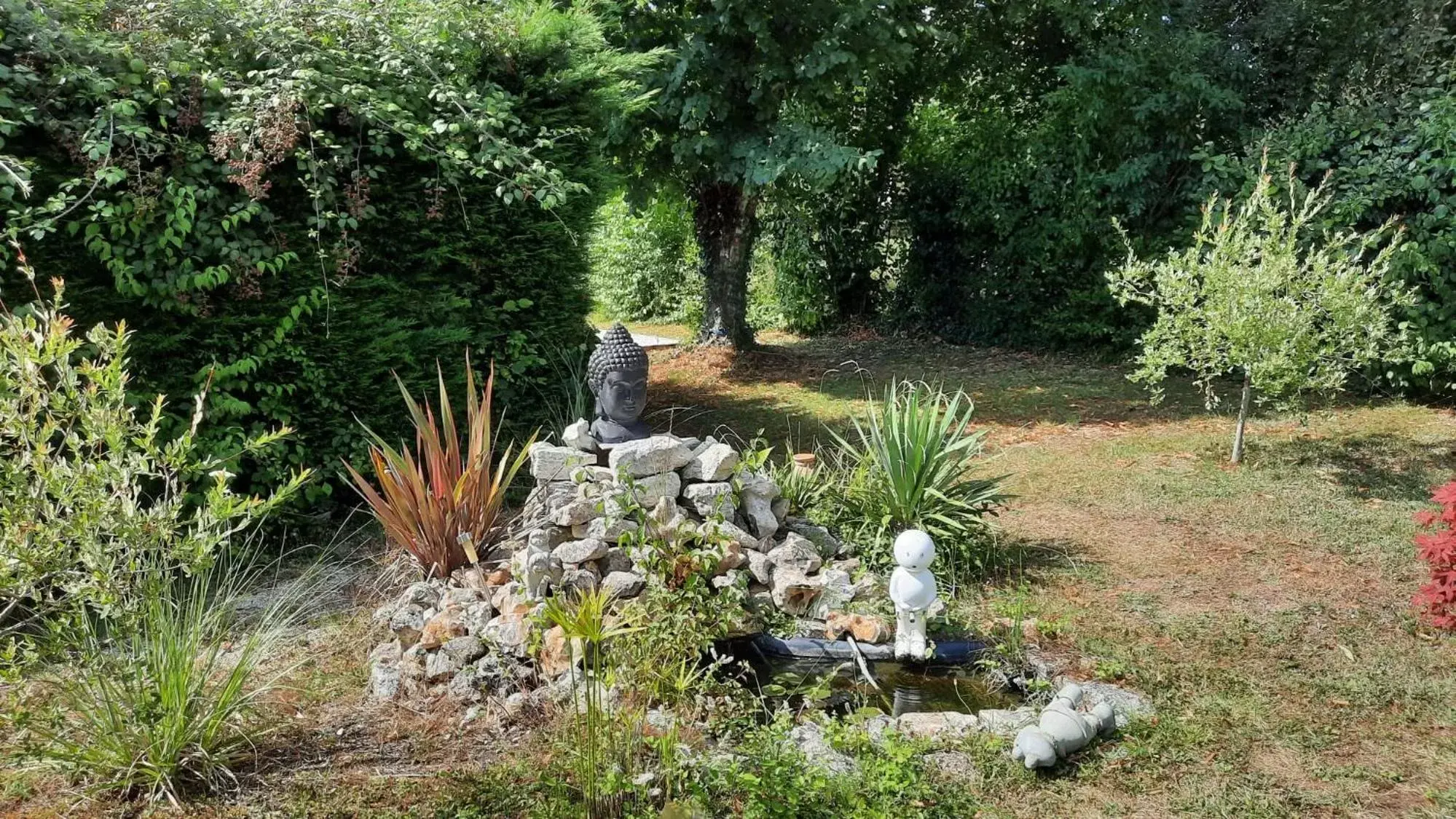 Garden view, Garden in Chez Isa et Dens