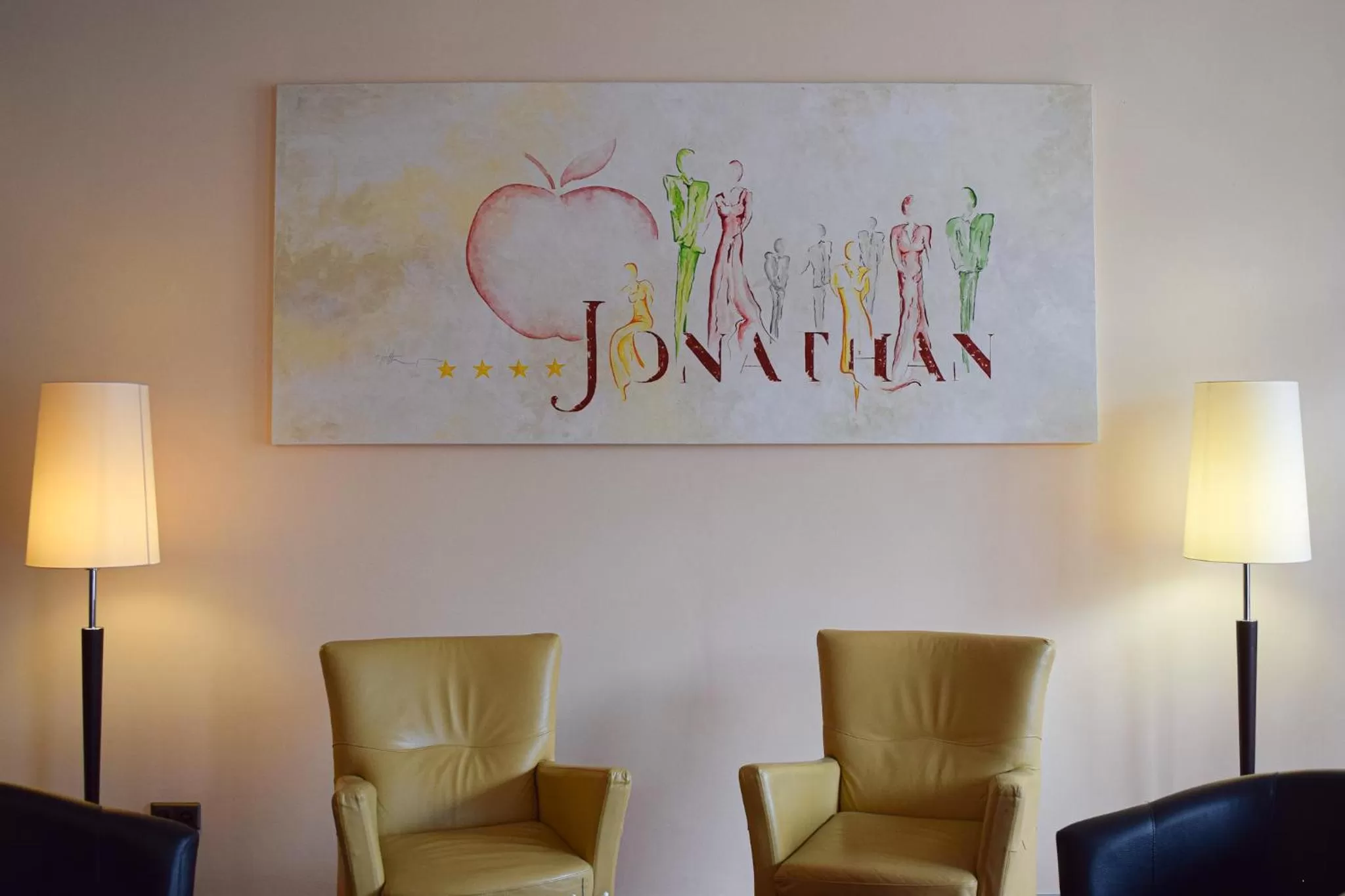 Lobby or reception in Akzent Hotel Jonathan