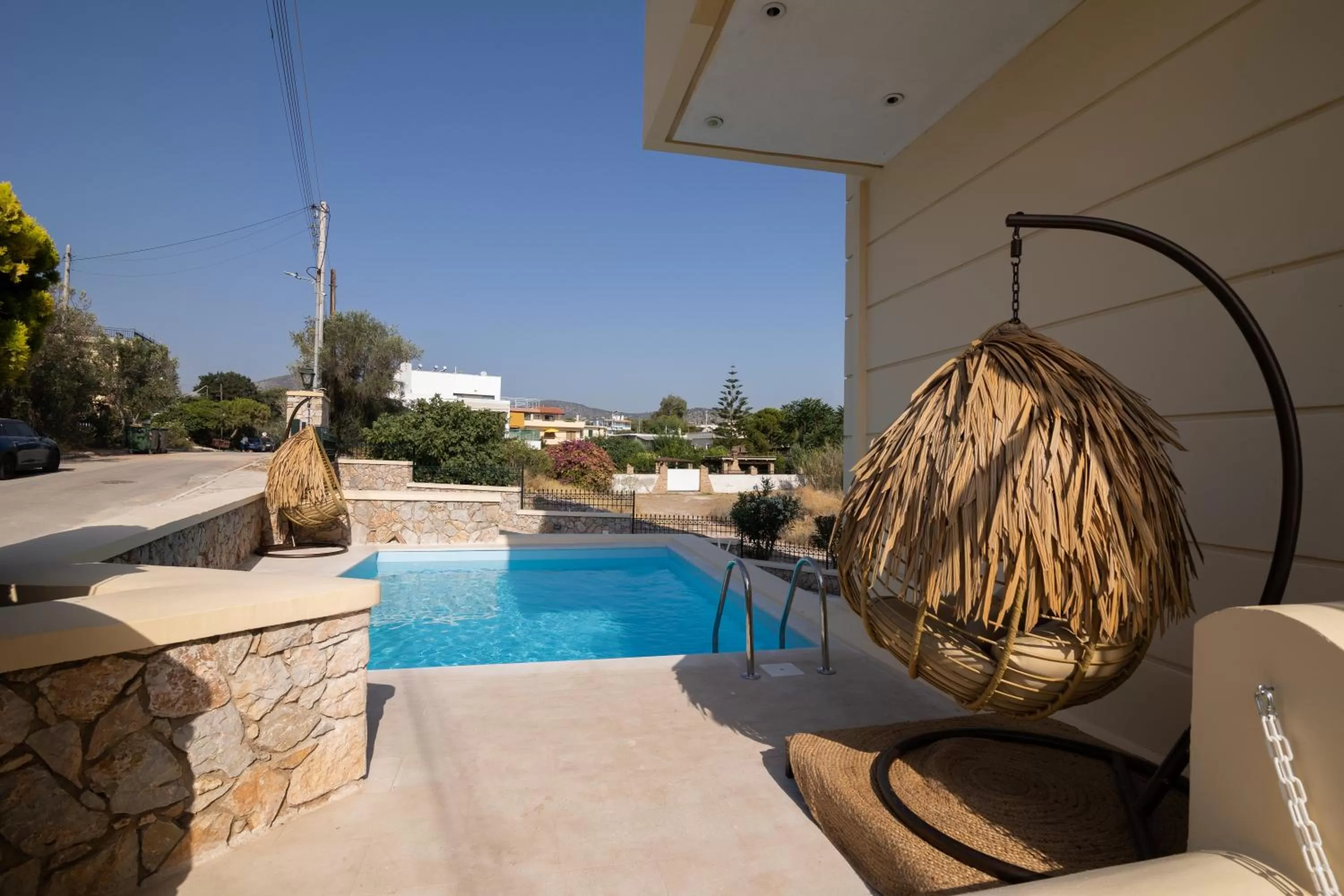 Swimming pool in Votsalakia Hotel & Luxury Apartments