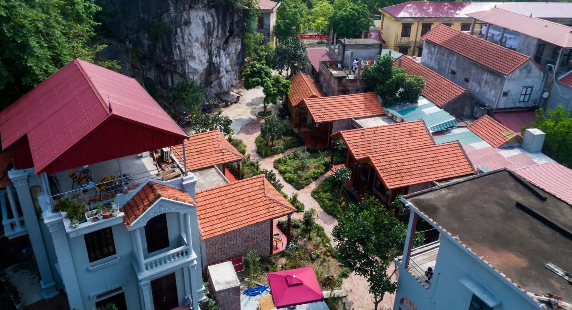 Bird's eye view in Ruby Homestay