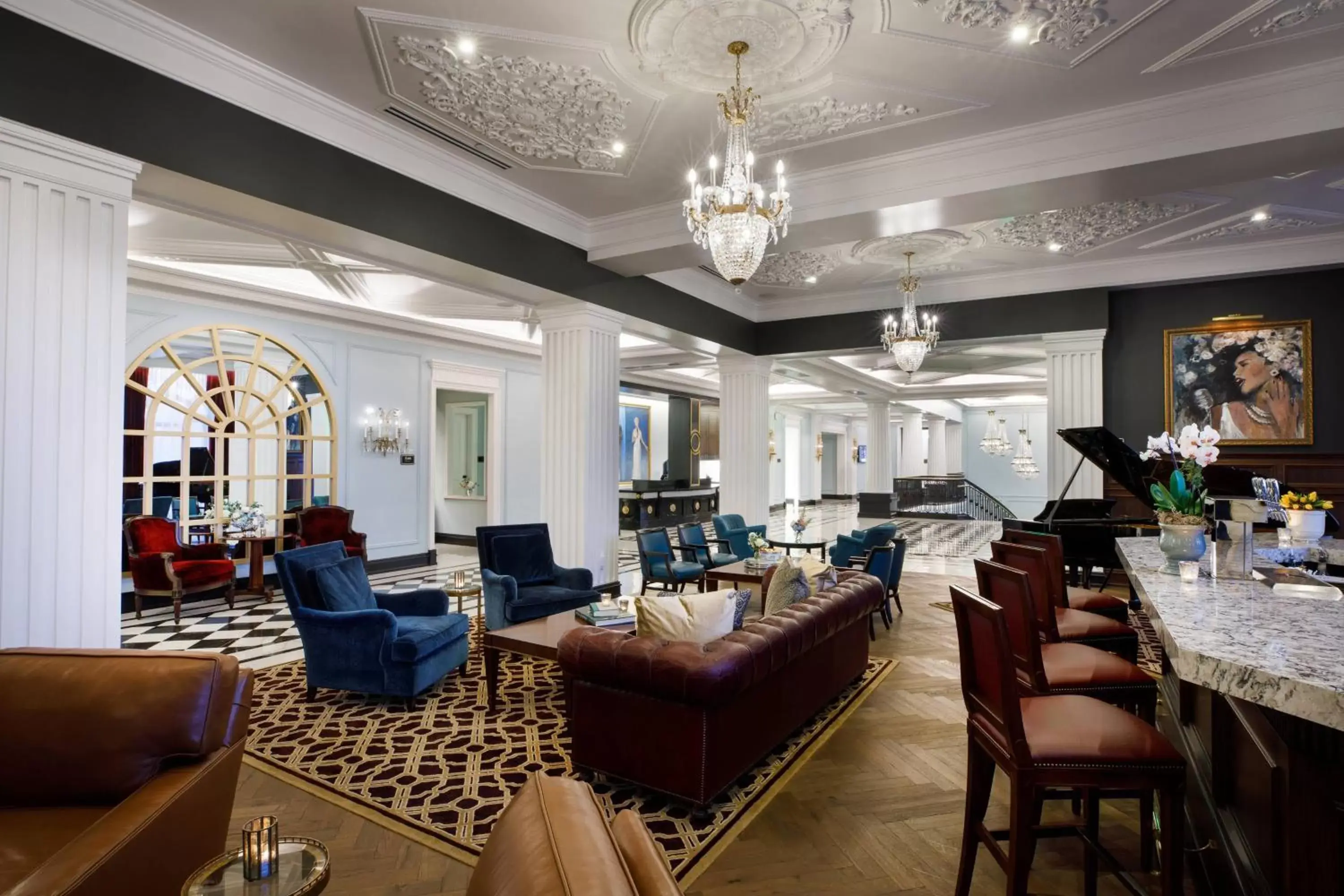 Lounge or bar, Restaurant/Places to Eat in Hotel Carmichael, Autograph Collection