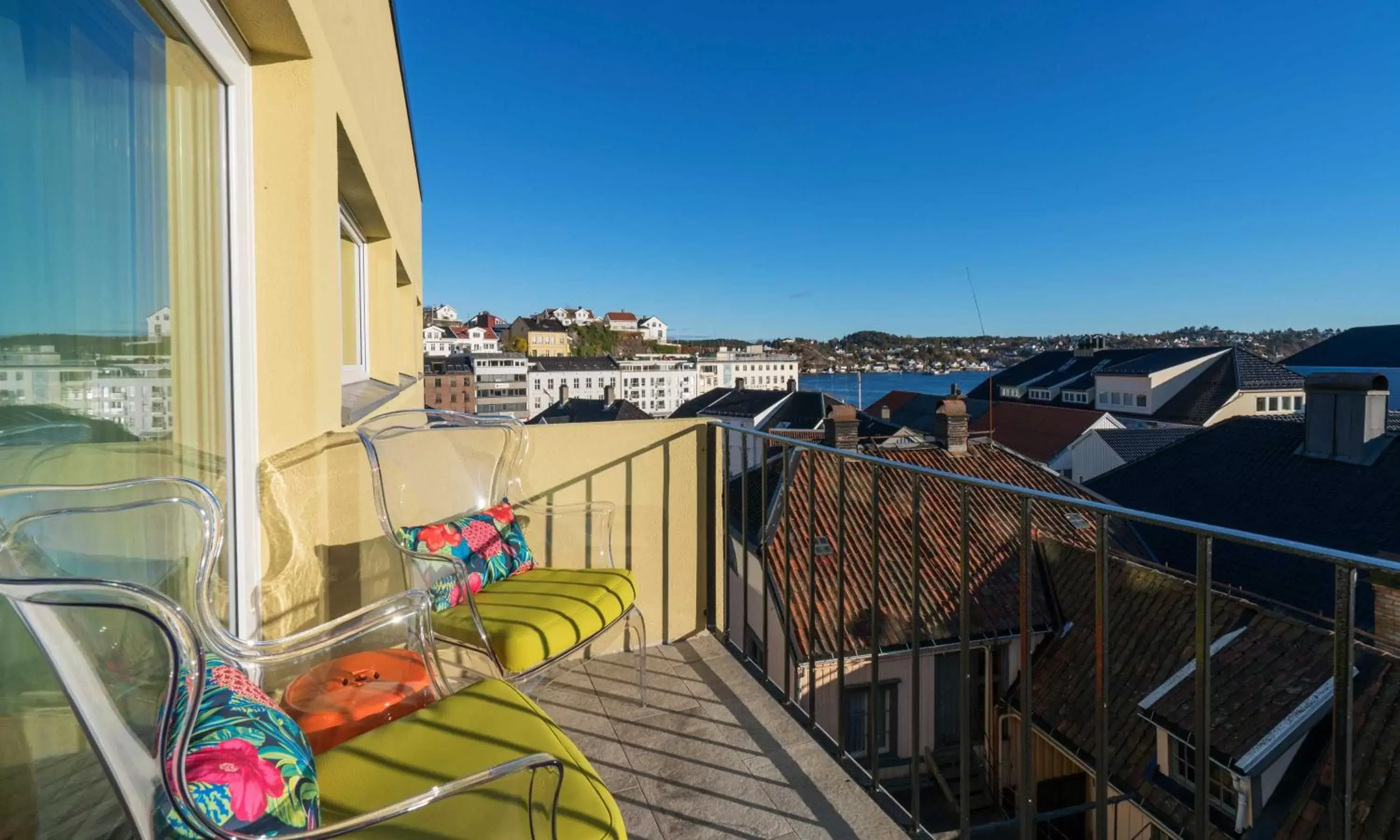 Balcony/Terrace in Thon Hotel Arendal