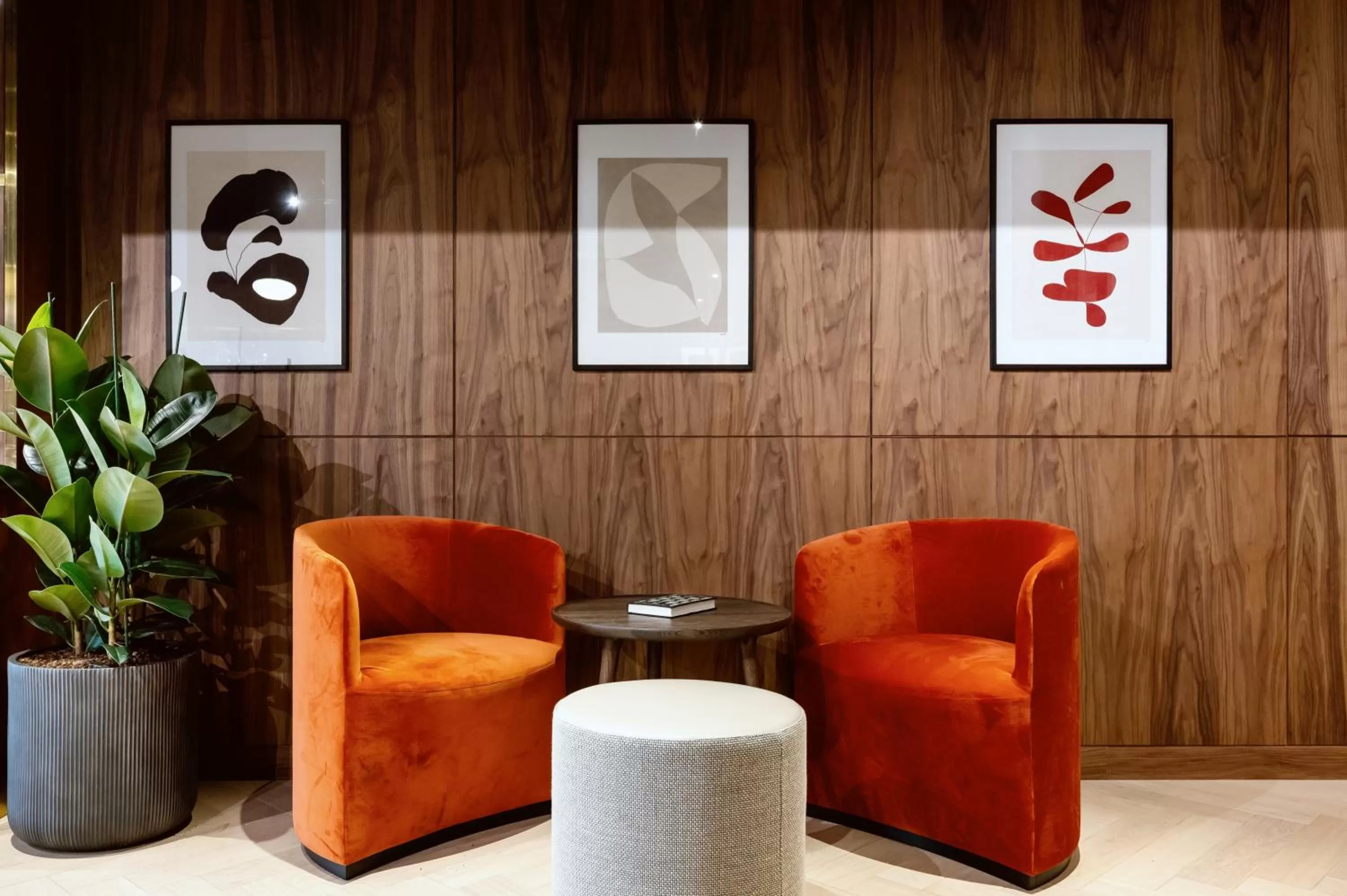 Decorative detail in Wilde Aparthotels London Paddington