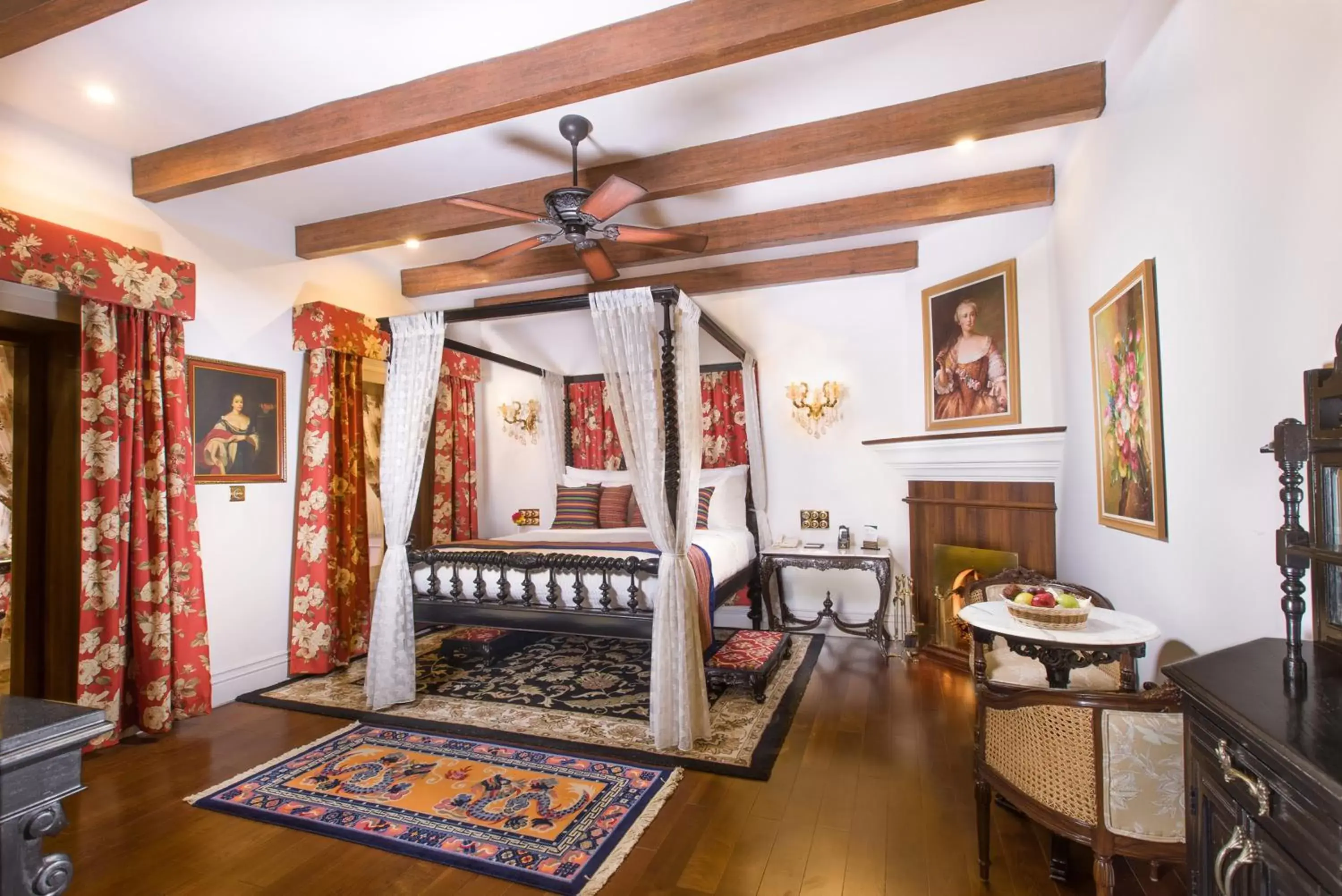 Bed in MAYFAIR Himalayan Spa Resort Bed in MAYFAIR Himalayan Spa Resort