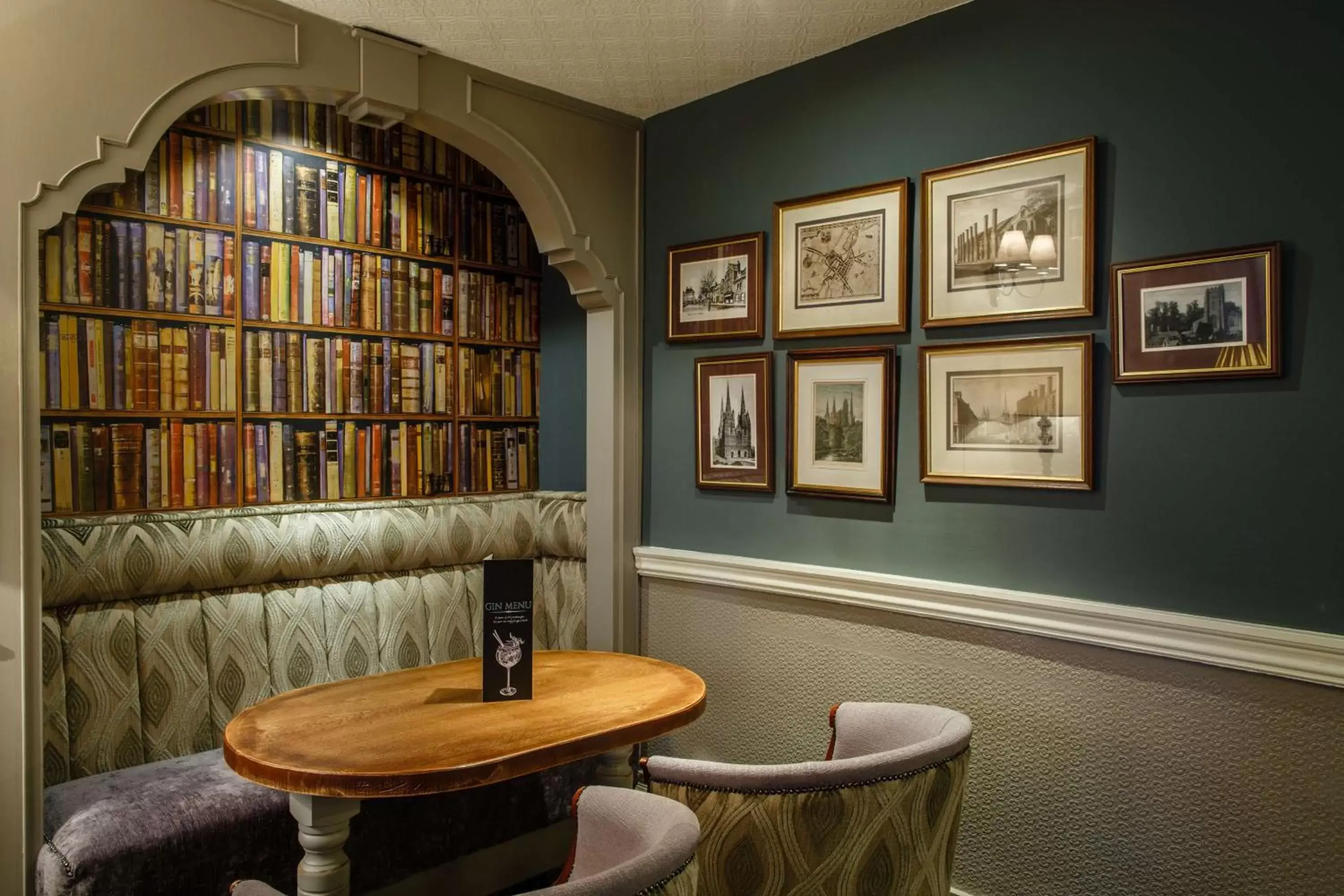 Restaurant/places to eat, Library in Best Western Lichfield City Centre The George Hotel