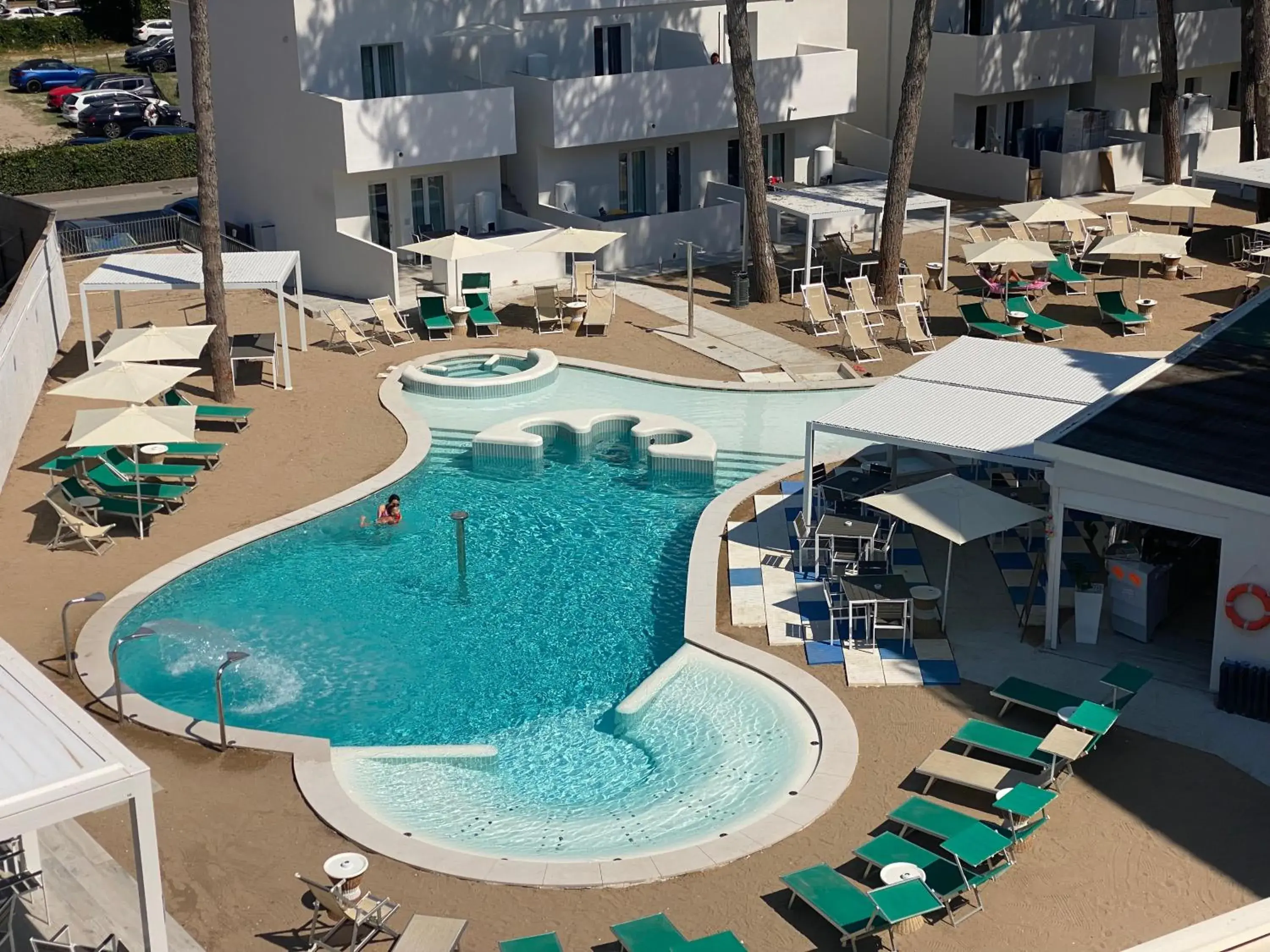 Swimming pool, Pool View in Marina Palace Hotel 4 stelle S