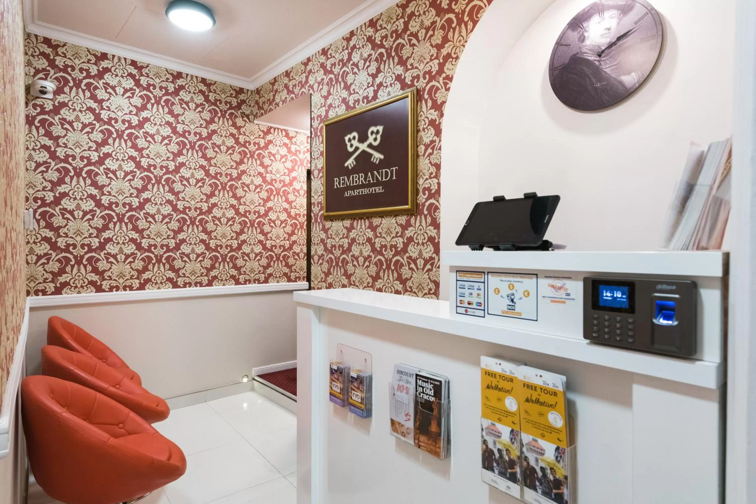 Lobby or reception in Rembrandt Aparthotel