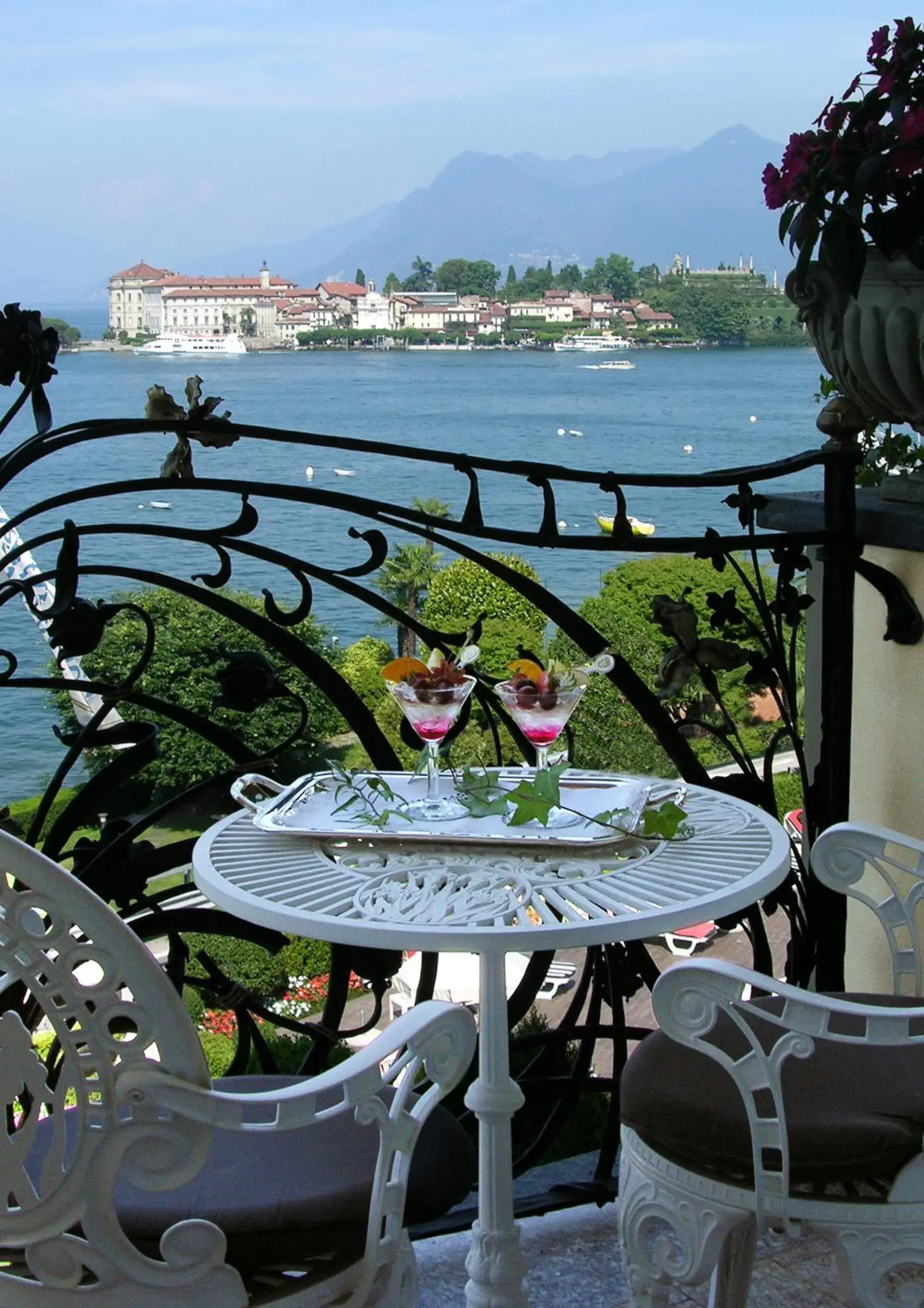 Balcony/Terrace in Hotel Villa E Palazzo Aminta