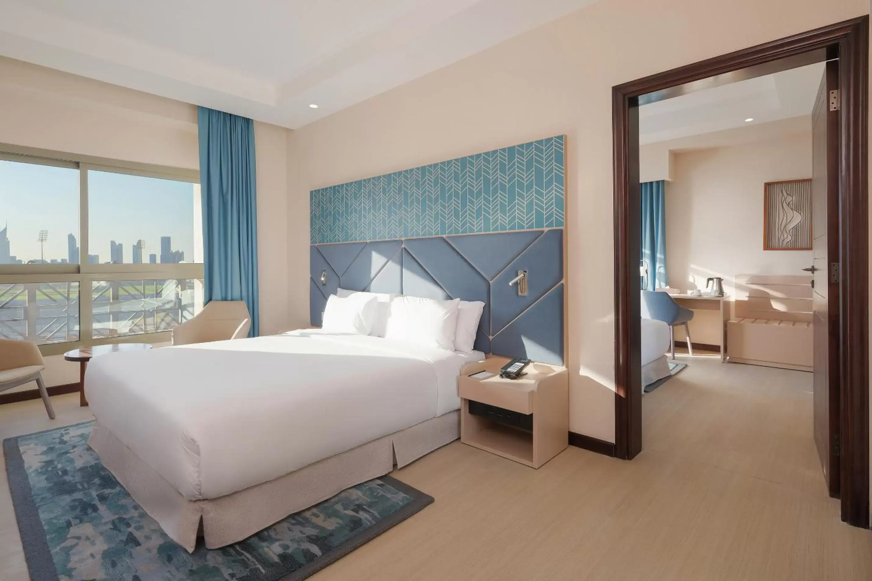 Bedroom, Bed in Occidental Al Jaddaf, Dubai